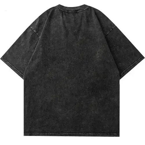 HEAVEN Print Graphic Streetwear Washed Tshirt