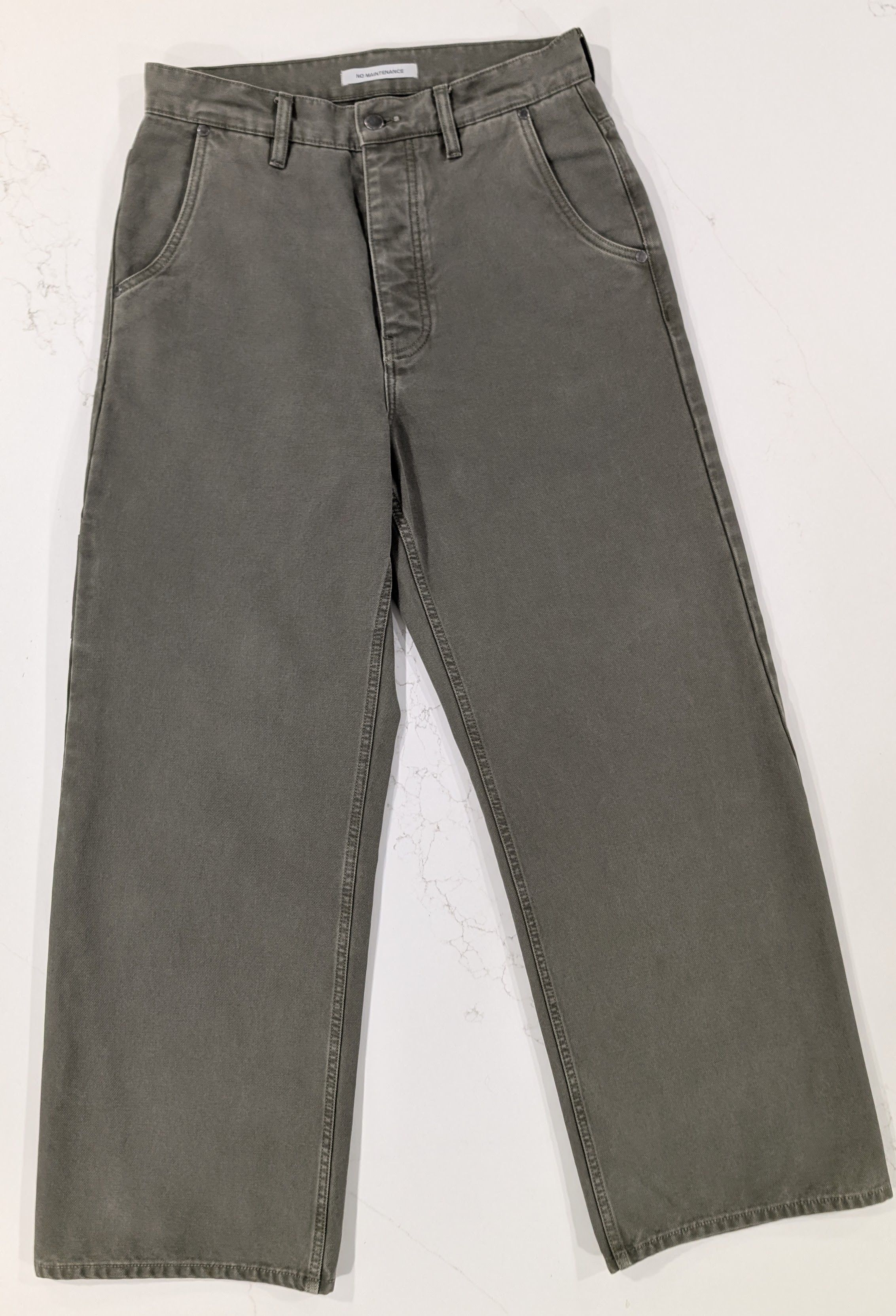 No Maintenance No Maintenance Torai Canvas Wide Leg Carpenter Pants Size 30 Size US 30 / EU 46 - 1 Thumbnail