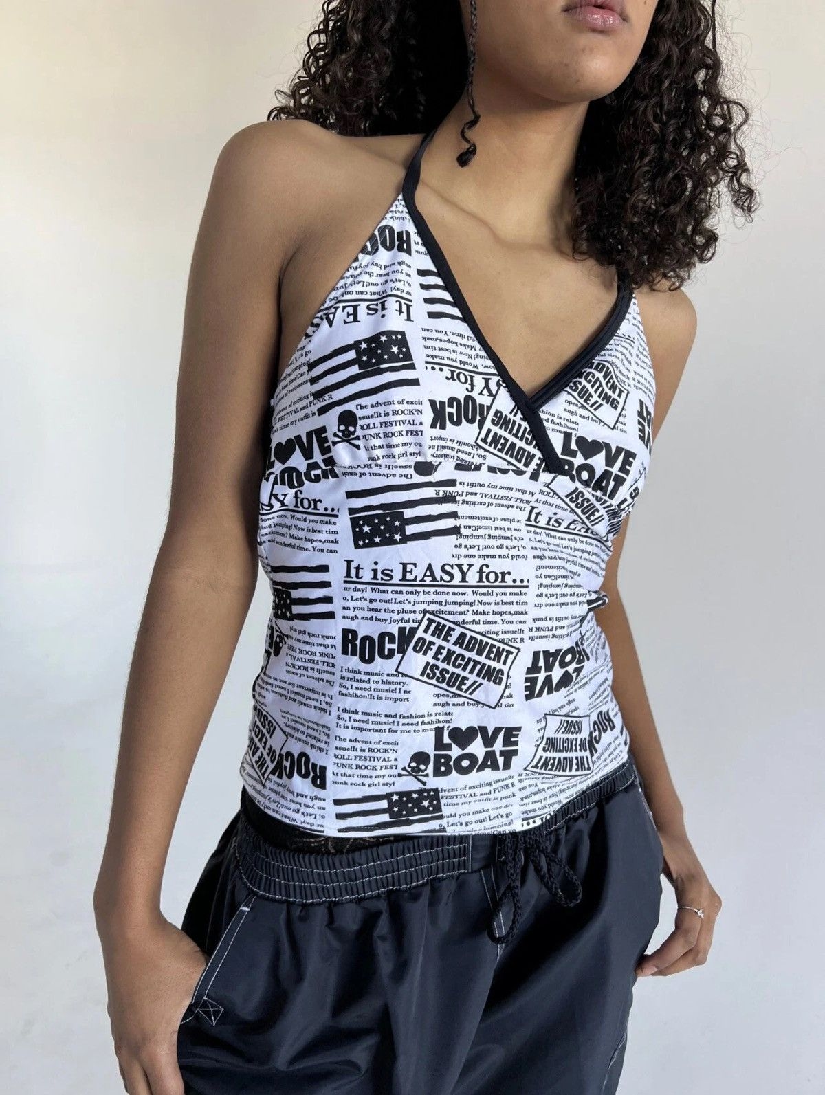 Japanese Brand Love Boat halter neck top ☠️➕ Size M / US 6-8 / IT 42-44 - 12 Thumbnail