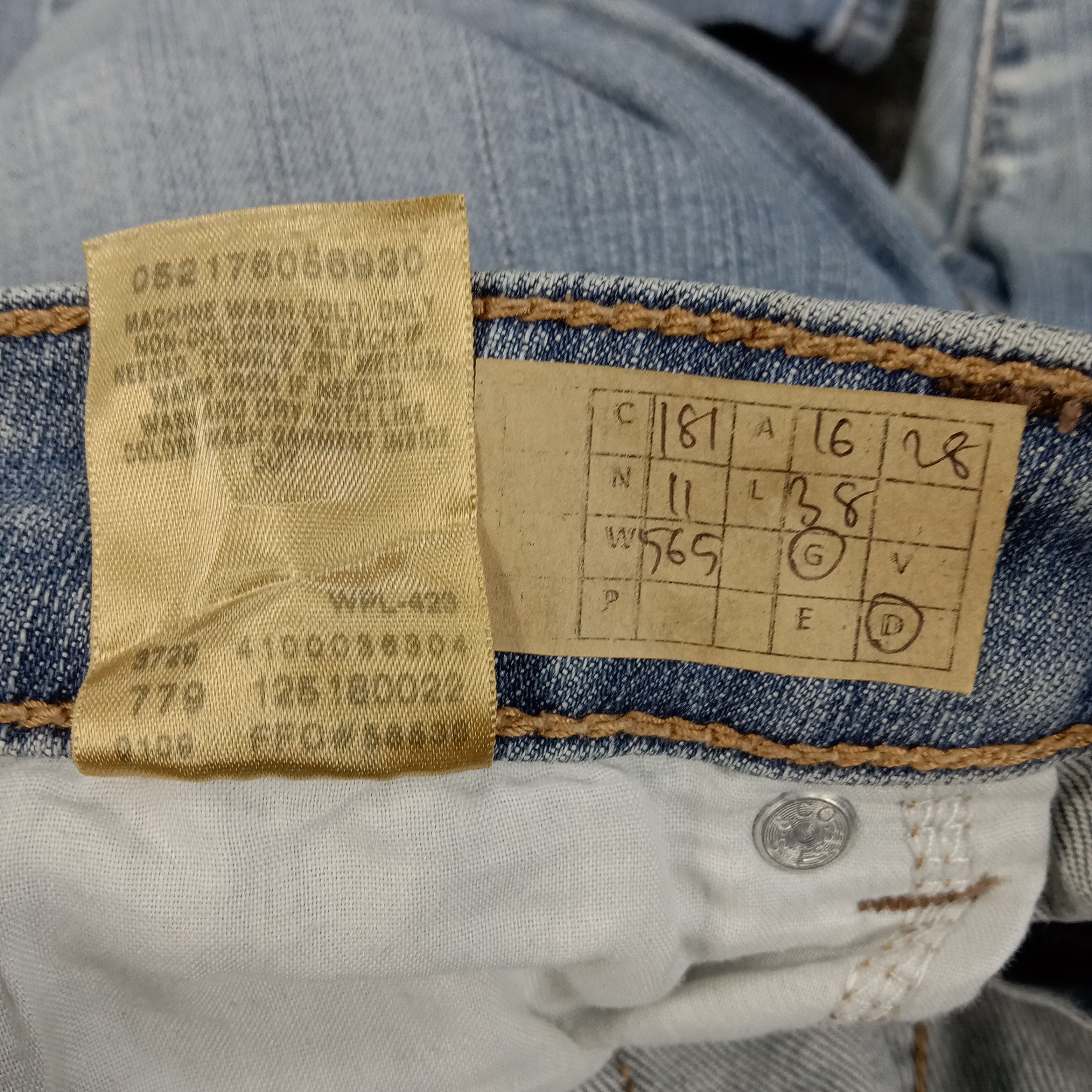 Levi's × Vintage Levi's American Distressed Style Denim Jeans Size US 32 / EU 48 - 16 Thumbnail