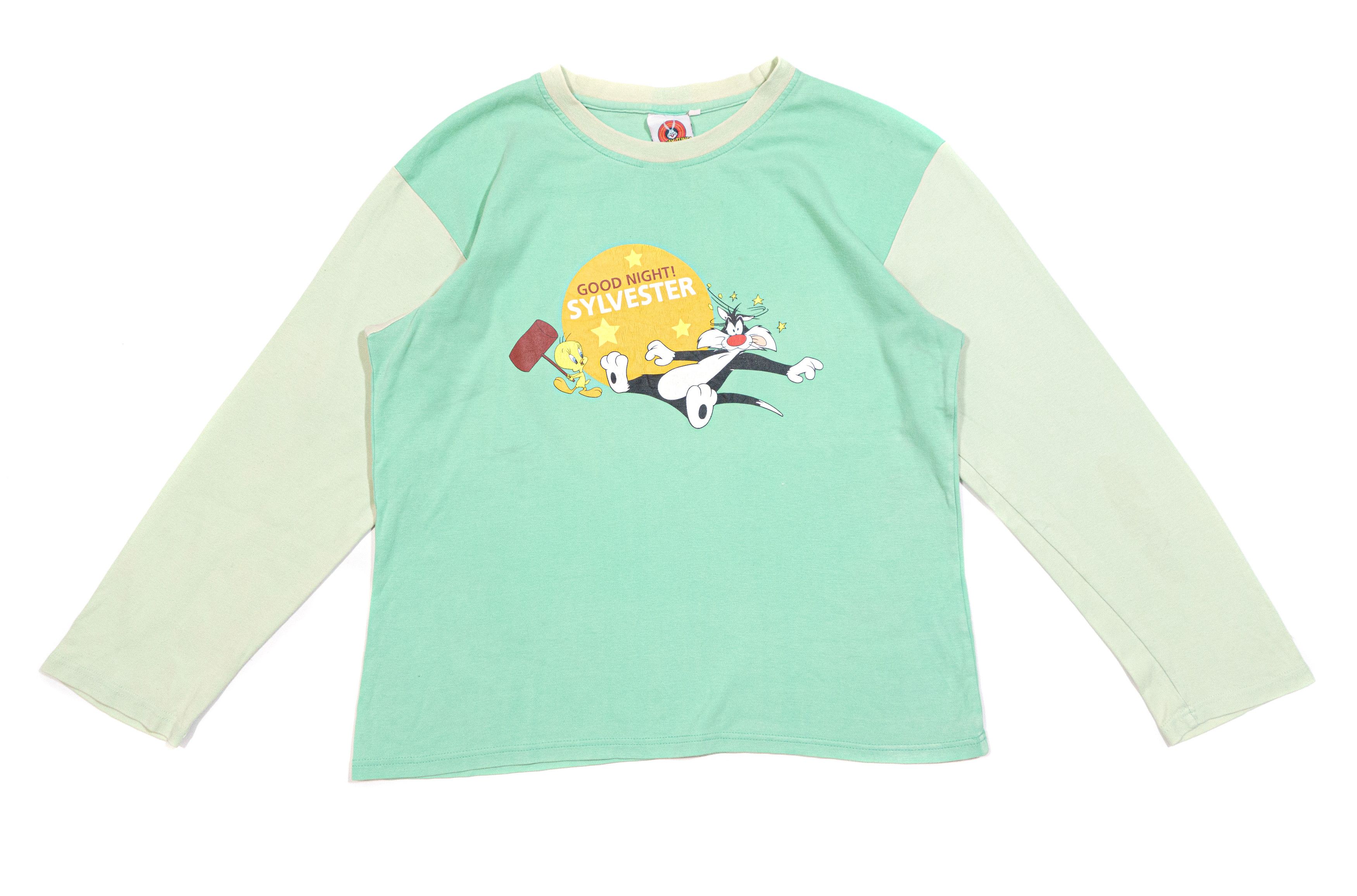 Warner Bros 00S Looney Tunes Big logo Longsleeve Size US M / EU 48-50 / 2 - 1 Thumbnail