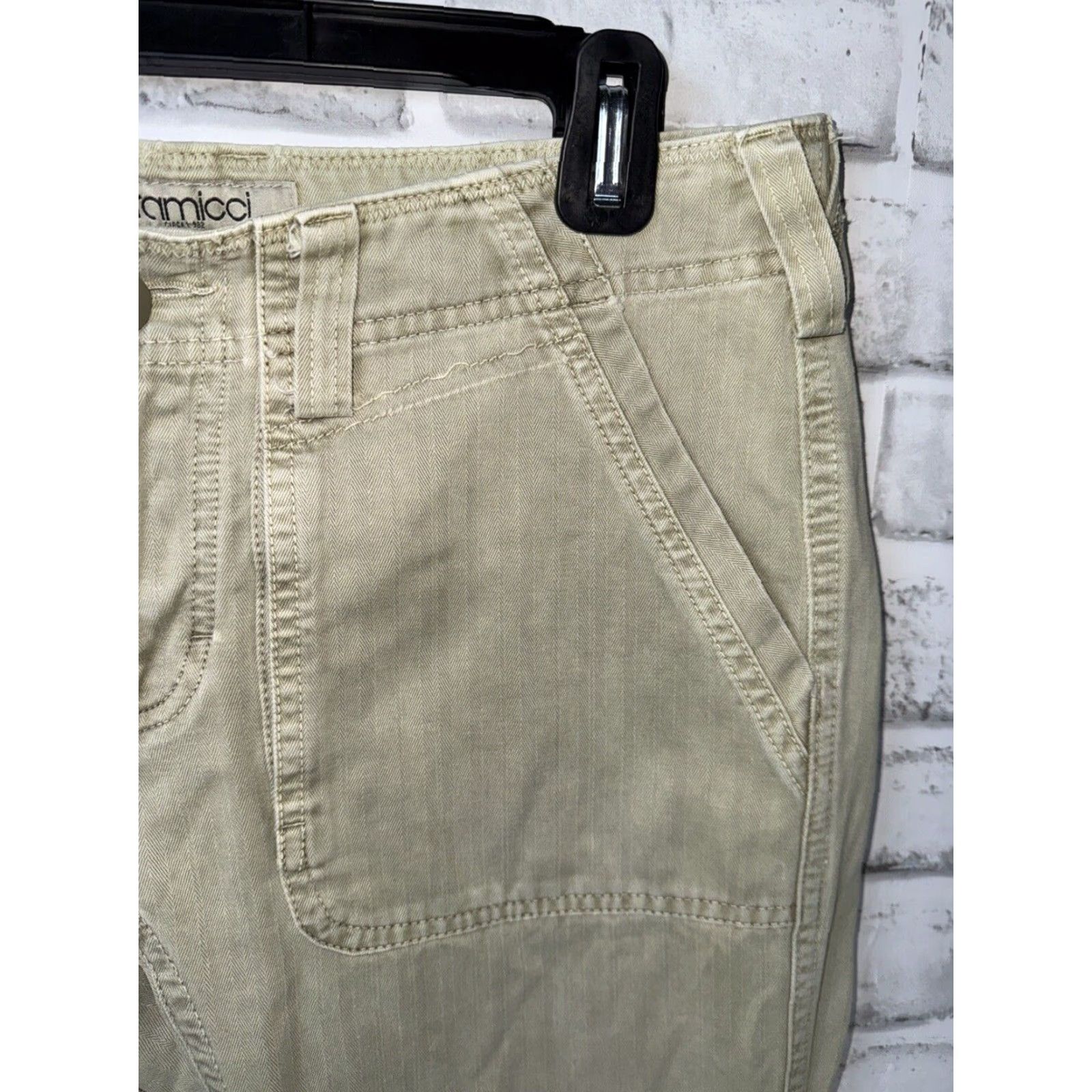Gramicci Gramicci Pants Women 2 31 Inseam Beige Hiking Casual Womens Size 26" / US 2 / IT 38 - 3 Thumbnail