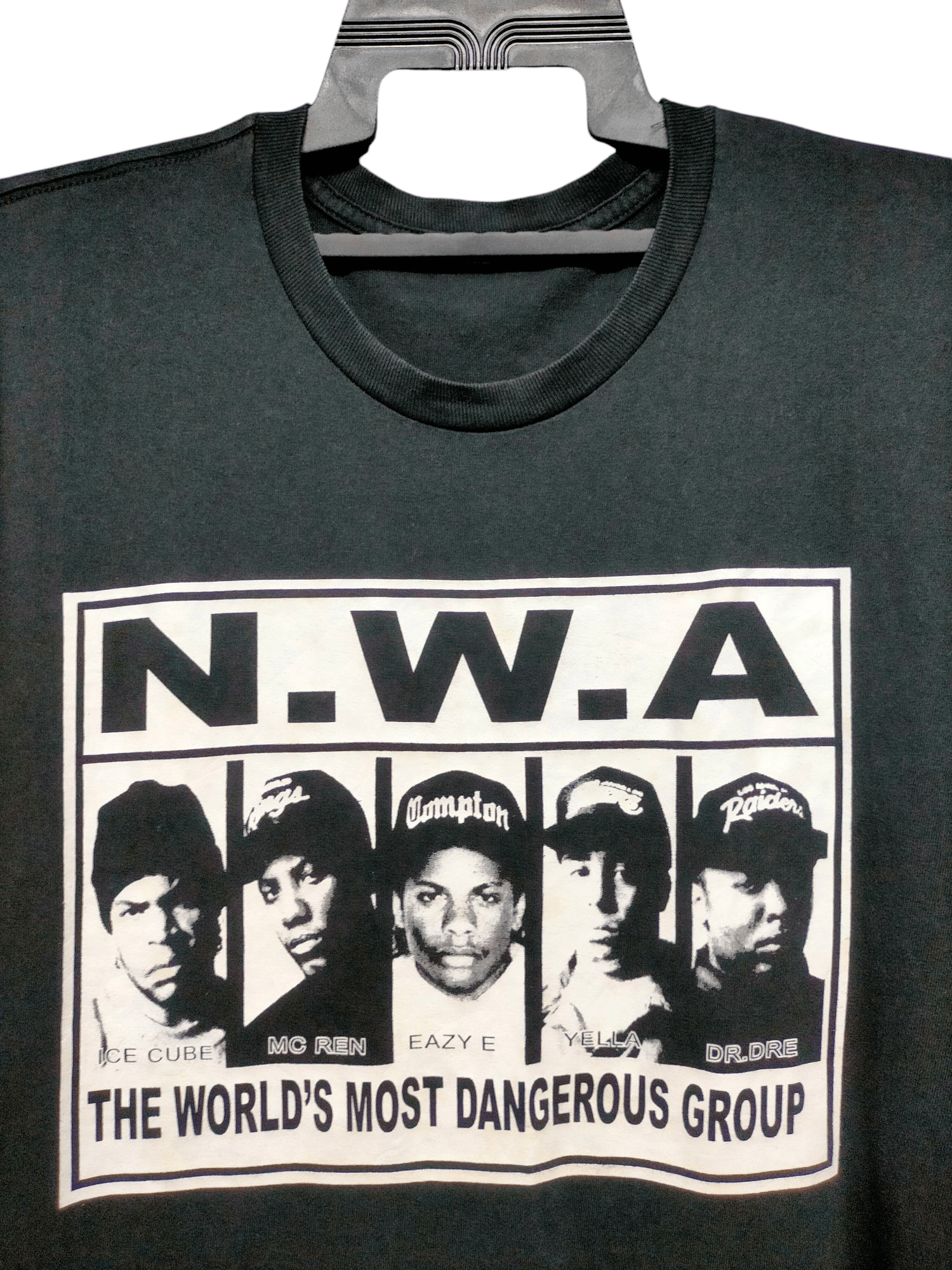 Rap Tees ICE CUBE Rap Tees Black Tee Size US XL / EU 56 / 4 - 4 Thumbnail