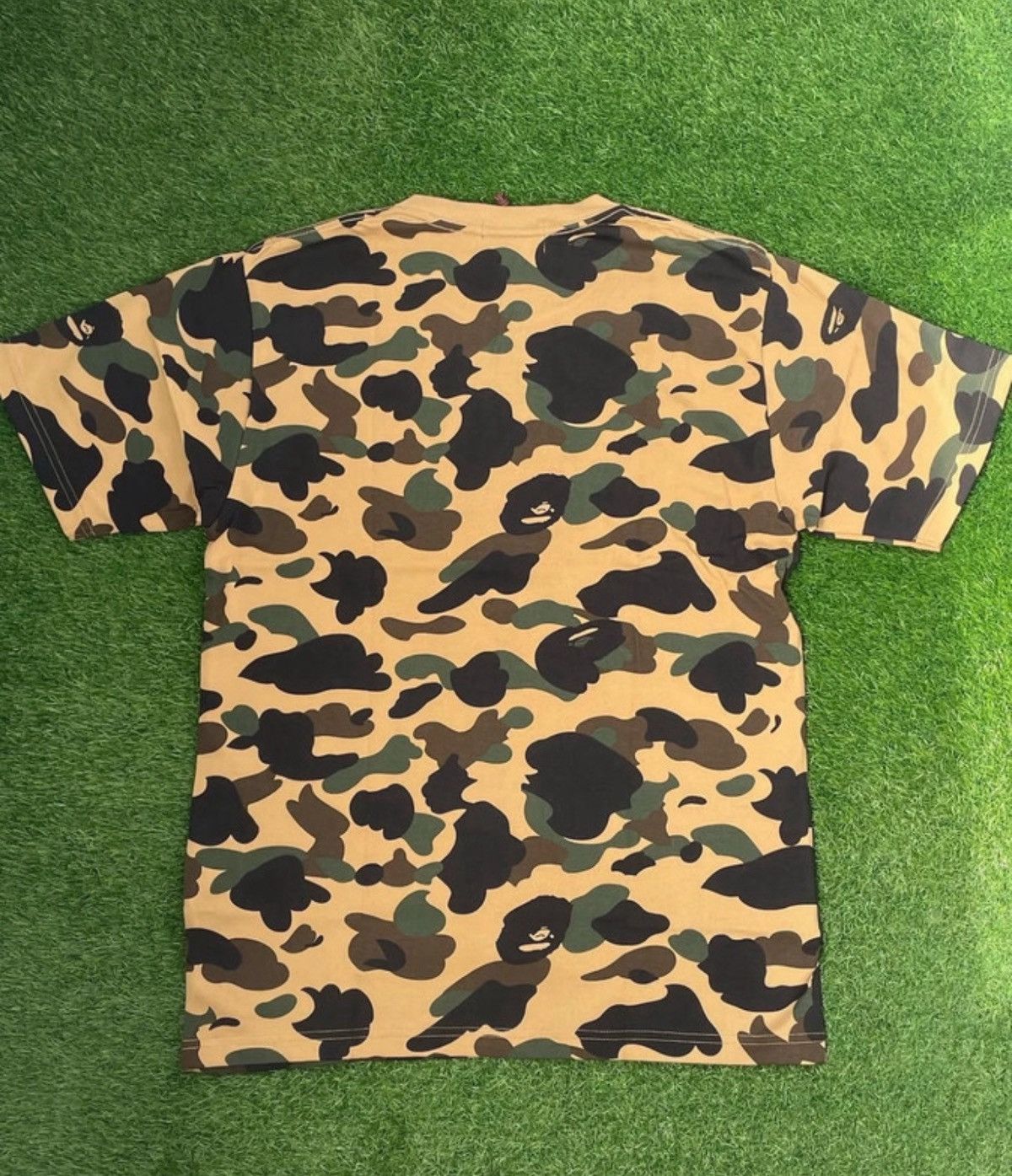 Bape Bape 1st camo college tee Size US L / EU 52-54 / 3 - 2 Thumbnail
