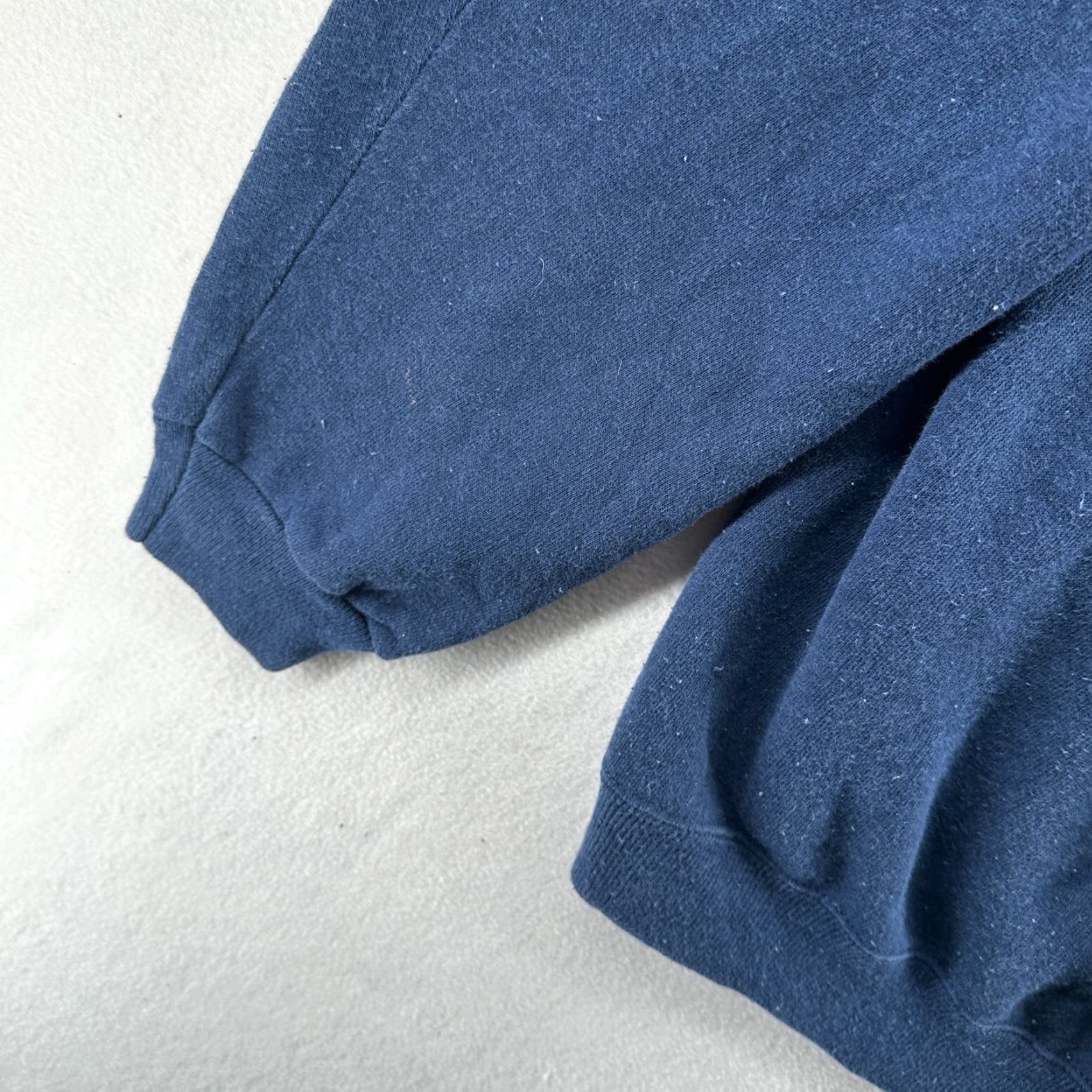 Hanes VINTAGE Hanes Sweatshirt Blue Mens 2XL Operation Desert Storm Support Our Troops Crew Neck Long Sleeve Pullover Graphic Print 90s Mens Size US XXL / EU 58 / 5 - 6 Thumbnail