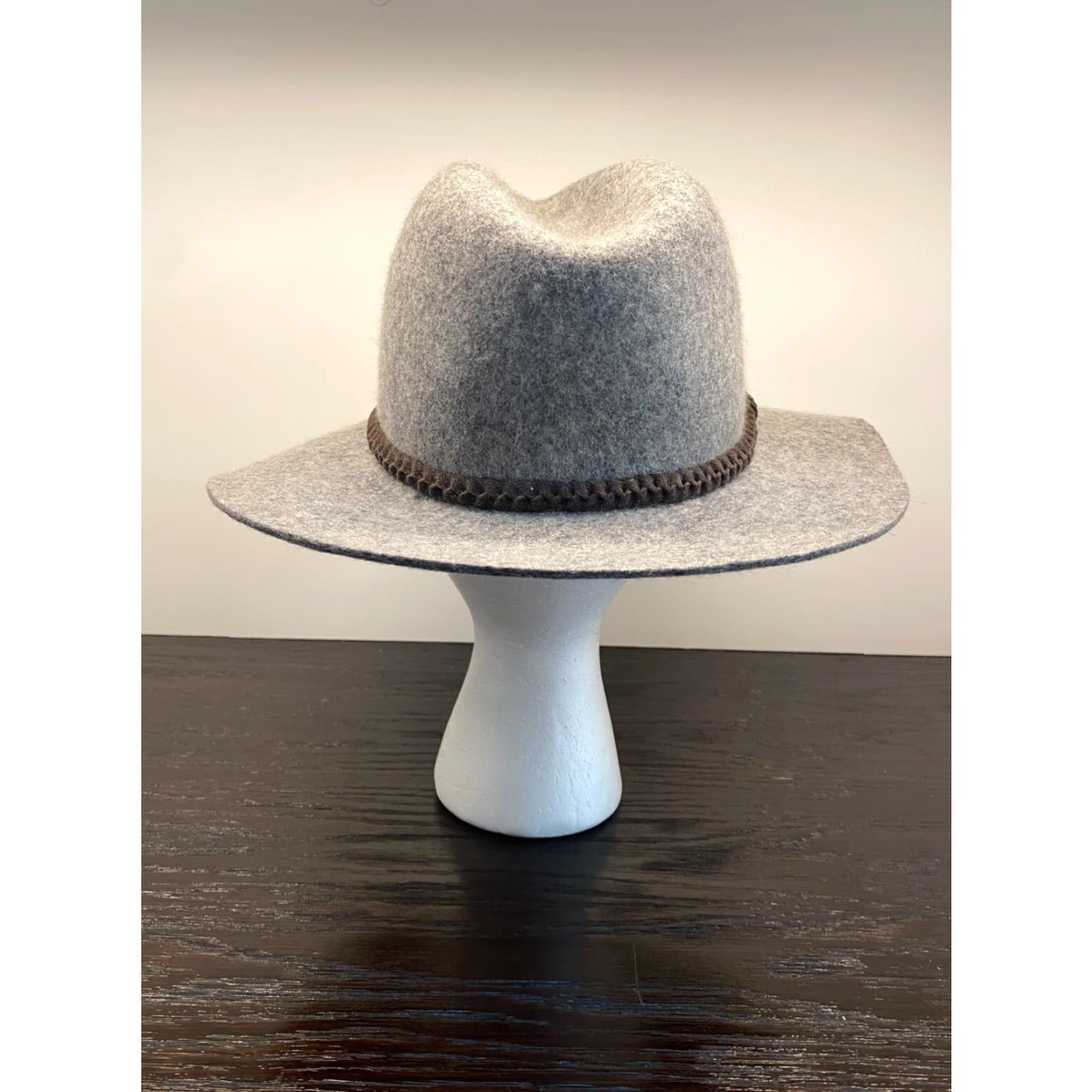 Billabong Billabong Hat Women One Size Gray Wool Felt Fedora Outdoor Travel Western Classic City Hunting Nature Outdoor Size ONE SIZE - 5 Thumbnail