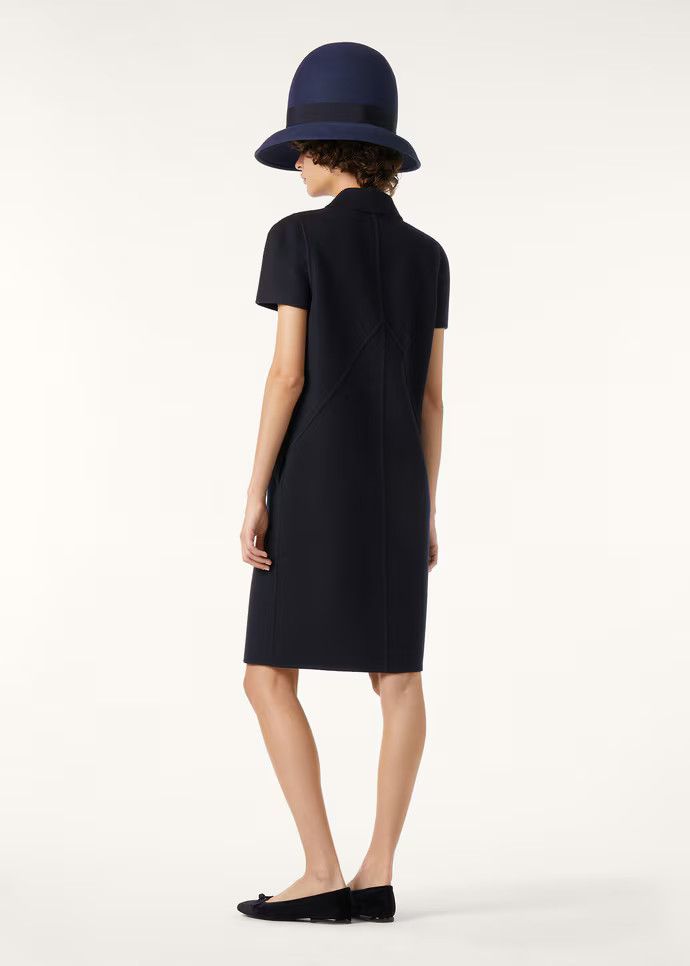 Loro Piana os11x0326 FAQ5846 Gareth Dress in Blue Navy Size S / US 4 / IT 40 - 5 Thumbnail