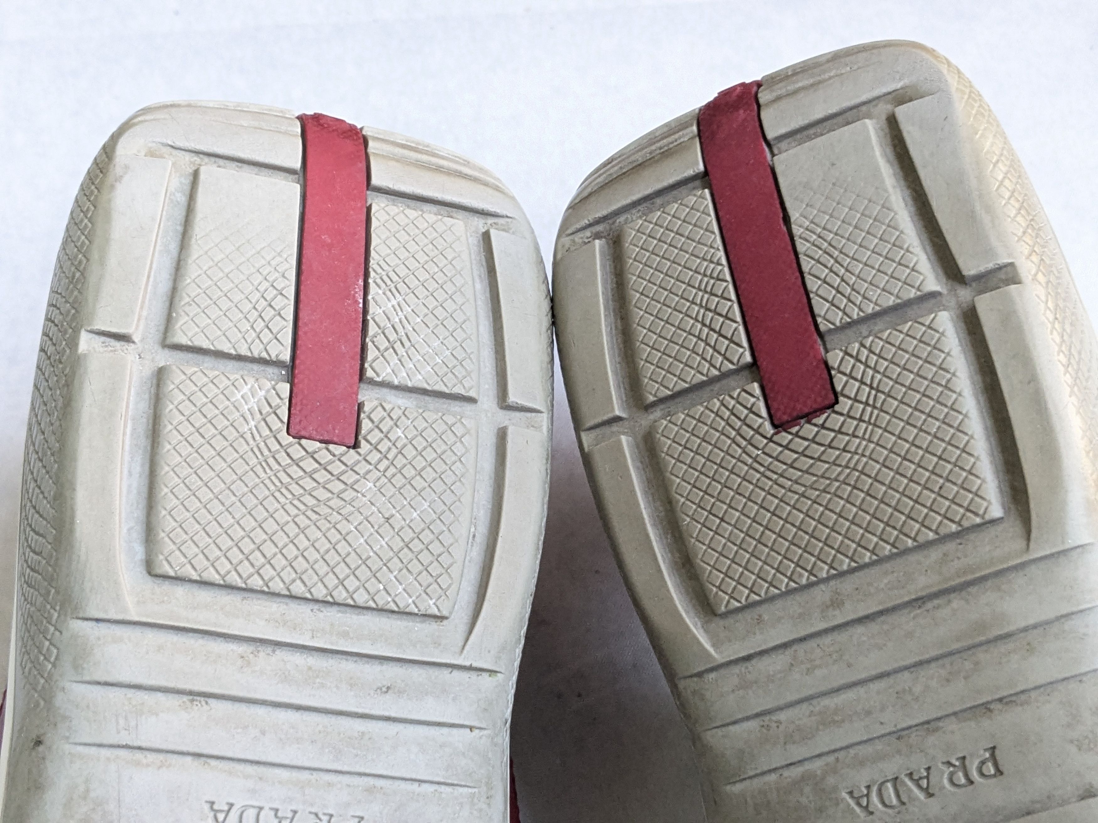 Prada Prada America's Cup Sneakers Red 9 Low Tops Leather Size US 9 / EU 42 - 18 Thumbnail