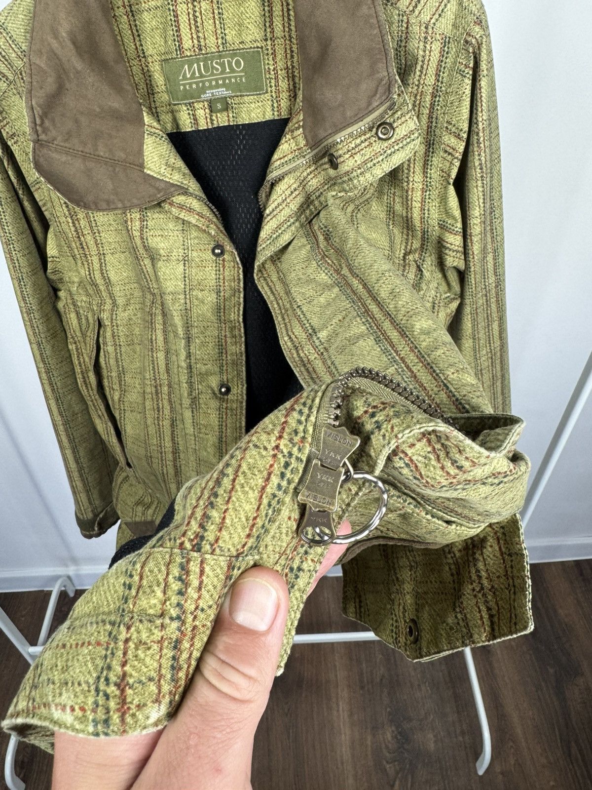 Musto Musto Gore Tex Tweed Plaid Hunting Field Jacket Coat S Size US S / EU 44-46 / 1 - 7 Thumbnail
