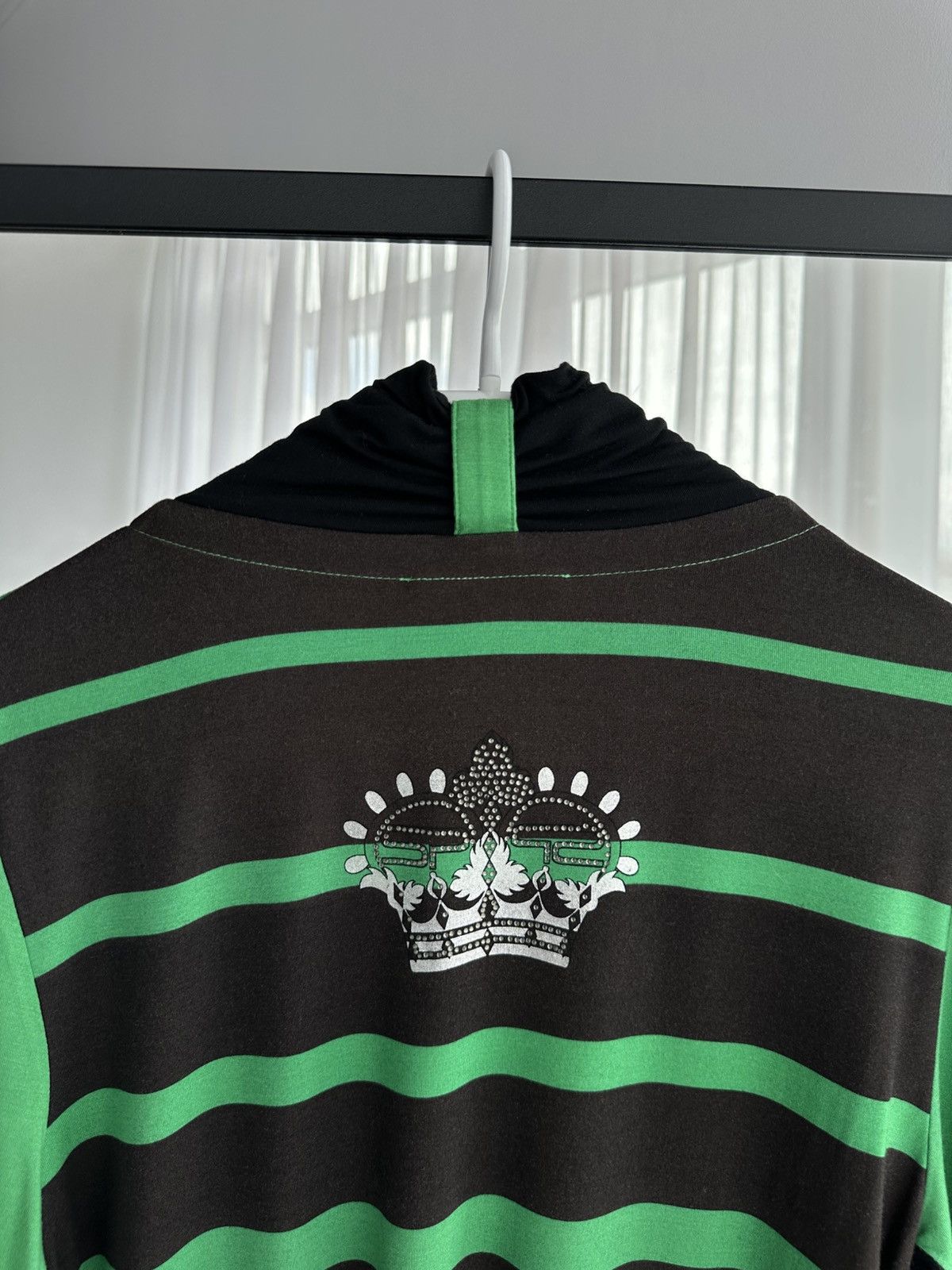 Sportalm Kitzbuhel × Vintage VTG SportalmKitzbuhel Designer Track Jacket with Rhinestones Size S / US 4 / IT 40 - 15 Thumbnail