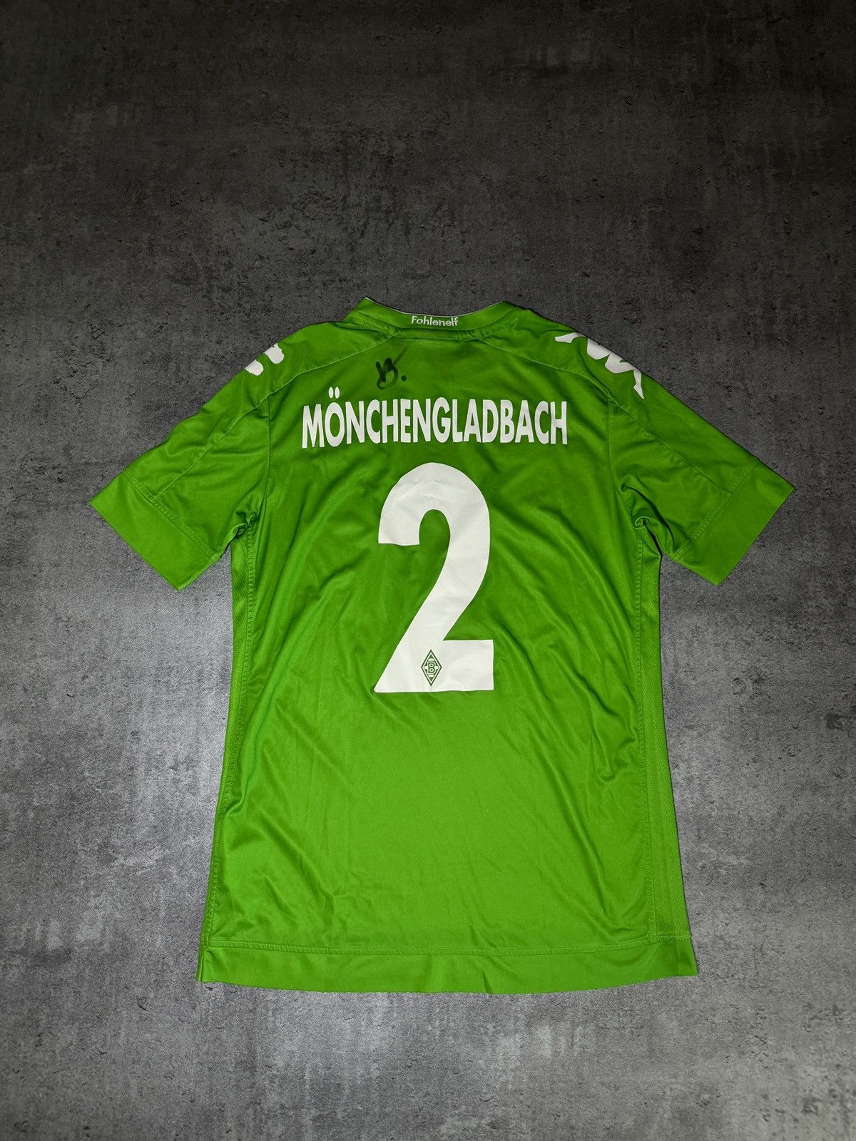 Kappa × Vintage Kappa Borussia Möchengladbach football jersey autograph rare Size US S / EU 44-46 / 1 - 2 Thumbnail