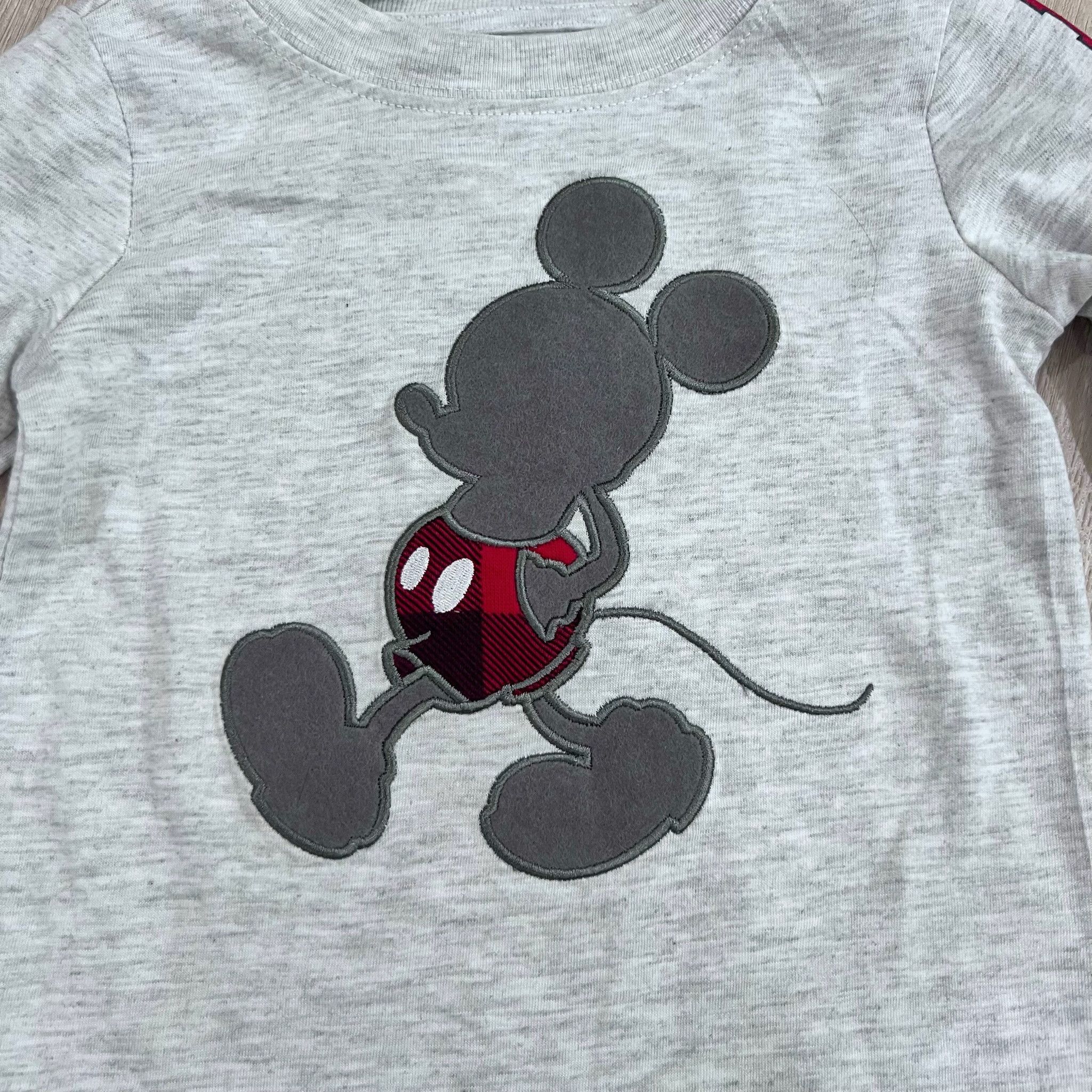 Disney Mickey Logo Matching Sets Long Sleeve Tee With Jogger Pants Size XXL / US 16-18 / IT 52-54 - 3 Thumbnail