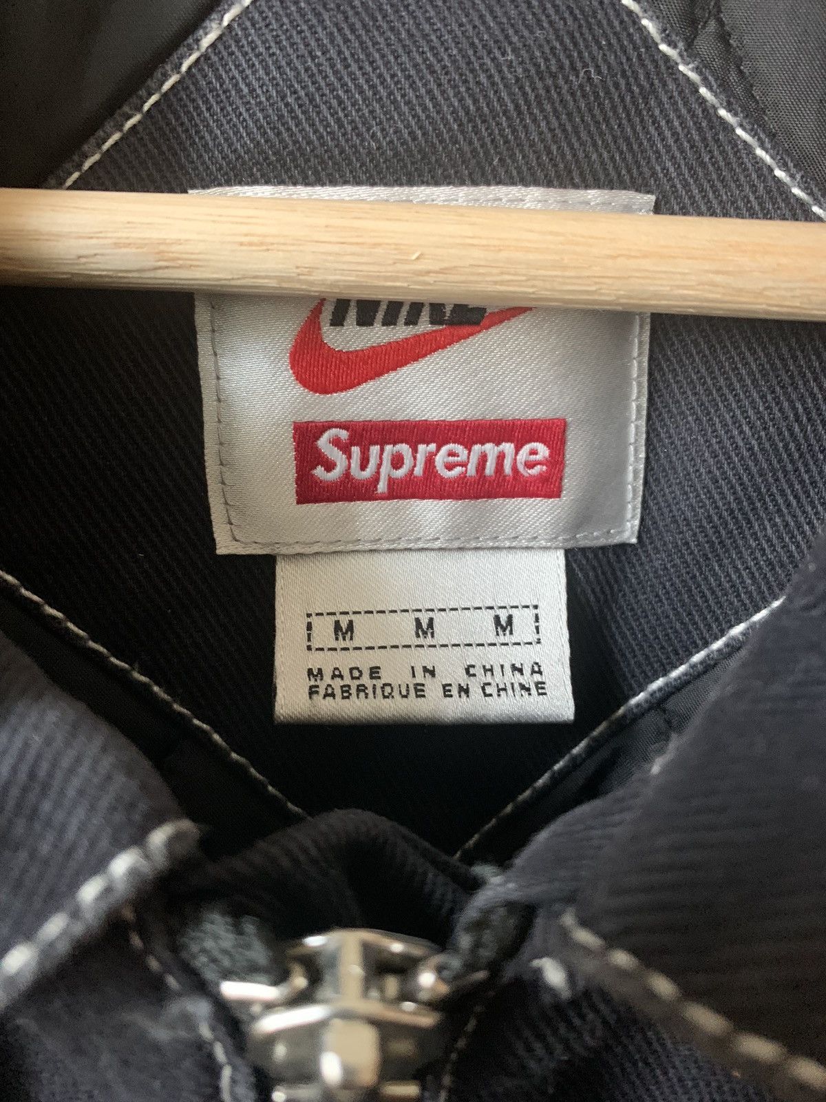 Nike × Supreme Supreme Nike double zip canvas jacket Size US M / EU 48-50 / 2 - 3 Thumbnail