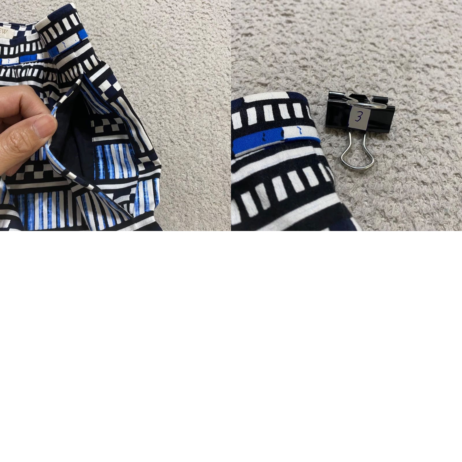 J.Crew J. Crew Skirt Womens sz 8 Multicolor Geometric Pockets A-Line Size 30" / US 8 / IT 44 - 8 Thumbnail