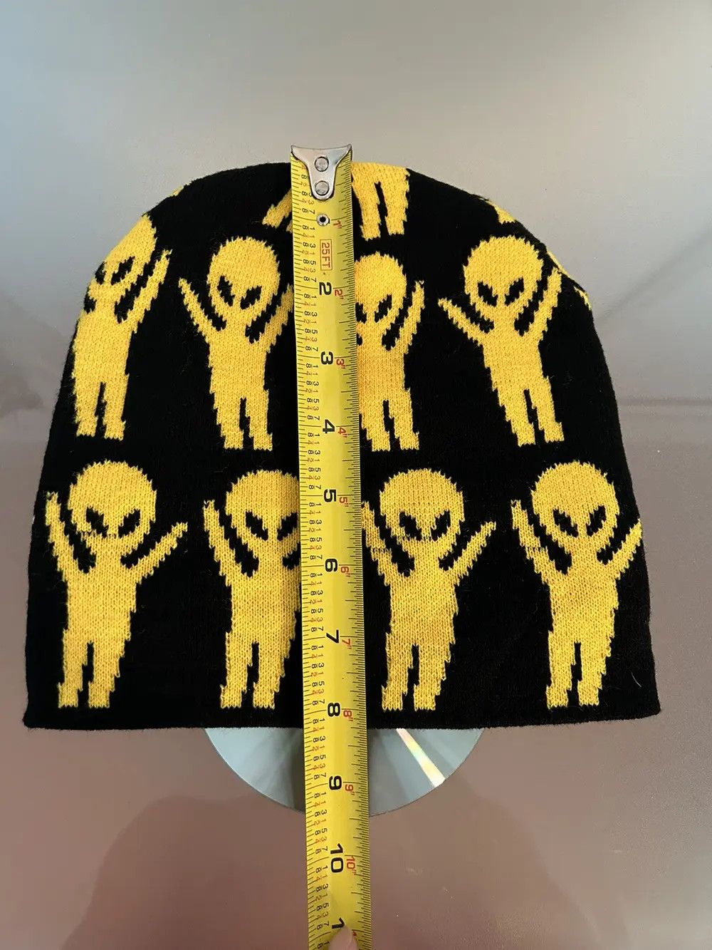 Japanese Brand × Vintage Y2K Yellow Alien Beanie Dance Size ONE SIZE - 4 Thumbnail