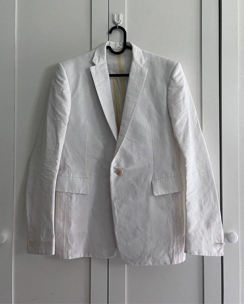 Carol Christian Poell Carol Christian Poell White Blazer Size US S / EU 44-46 / 1 - 1 Thumbnail
