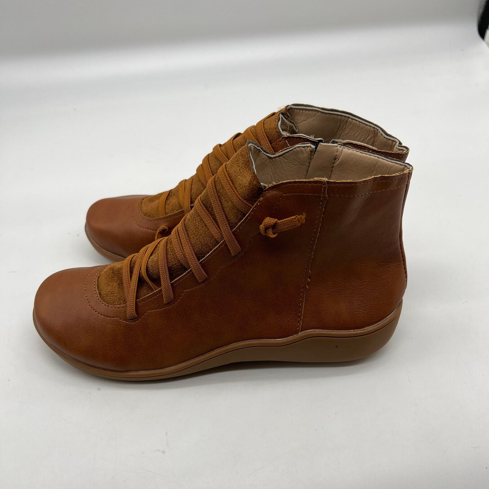 Other Ankle Boots Round Toe Casual Comfortable Lightweight S Size US 8 / IT 38 - 5 Thumbnail