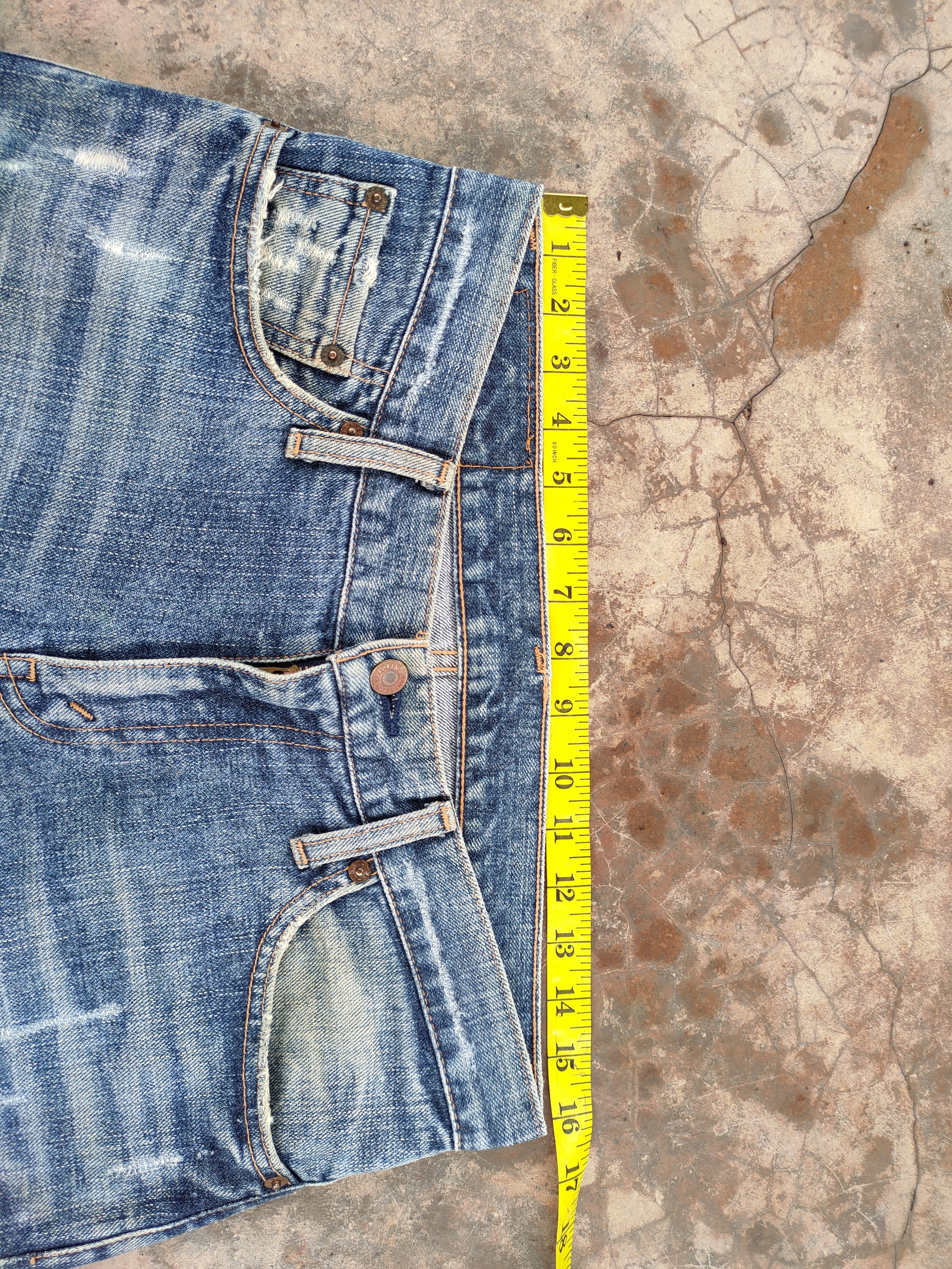 Levi's Vintage Clothing Vintage Levi's 533 faded ripped jeans denim pants Size US 32 / EU 48 - 8 Thumbnail