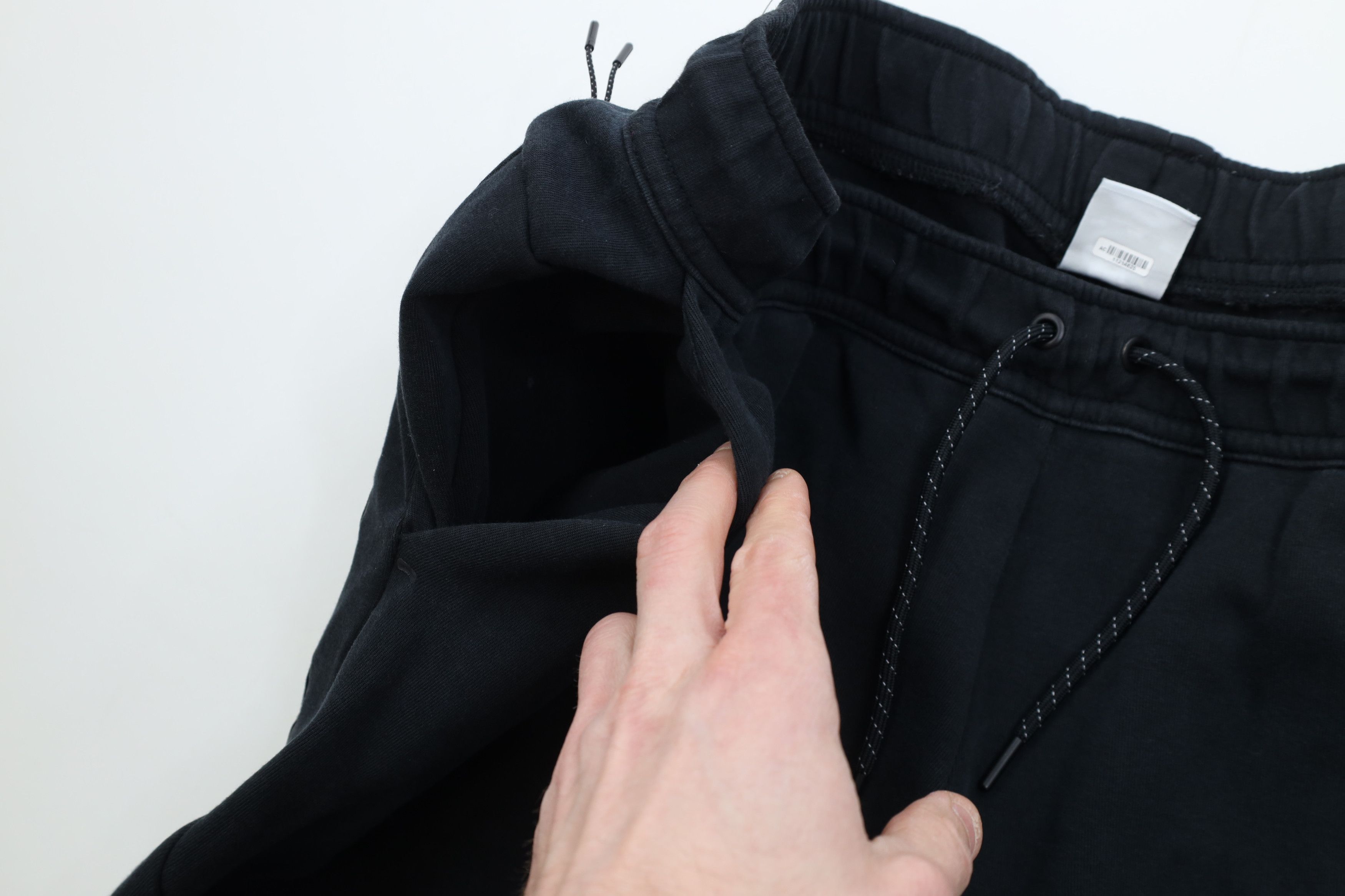 Nike Nike Tech Fleece Spell Out Cuffed Sweatpants Joggers Black Size US 40 / EU 56 - 8 Thumbnail