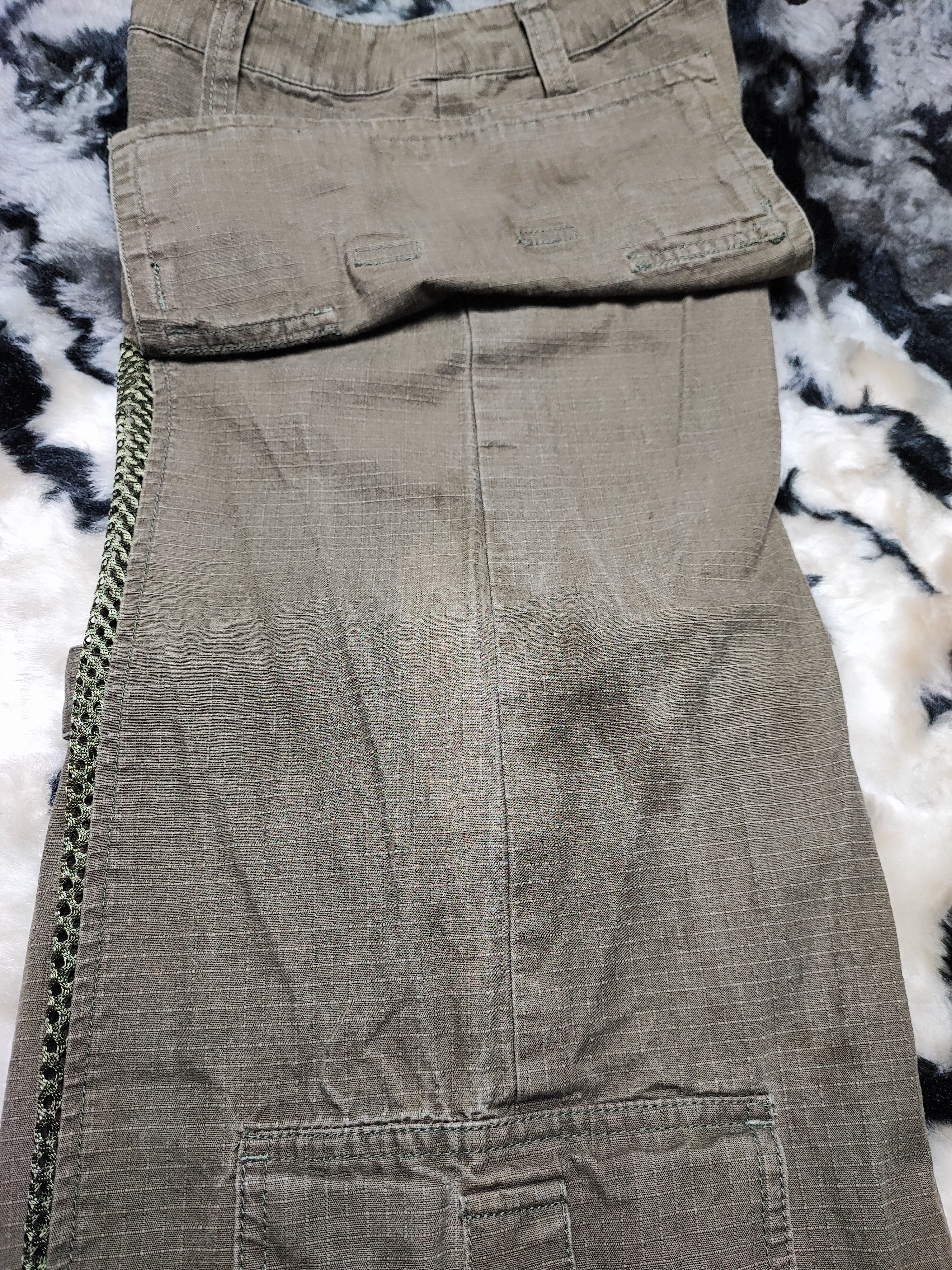 If Six Was Nine Vintage LB-03 Bondage Punk Cargo Mesh Military Pants Size US 28 / EU 44 - 22 Thumbnail