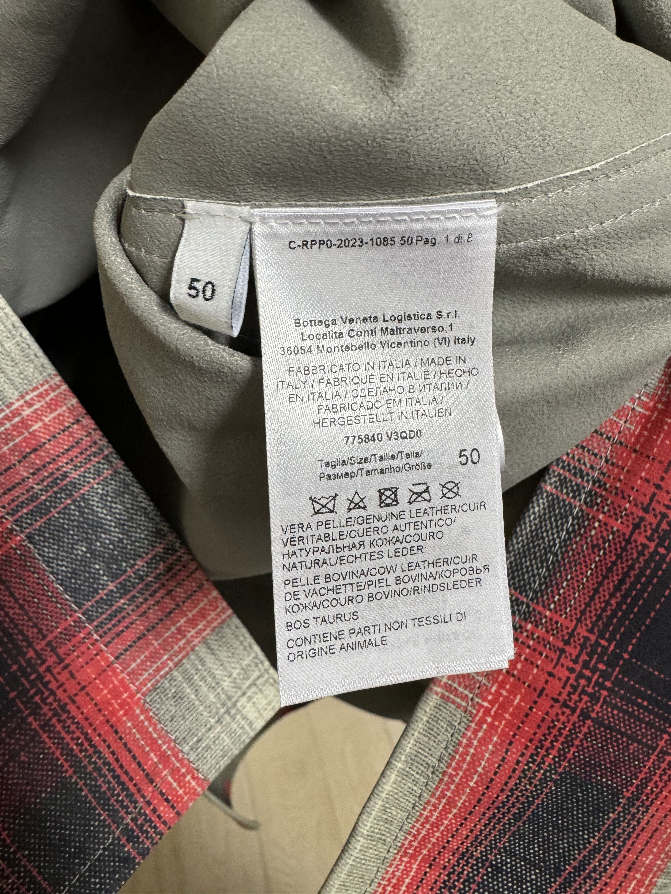 Bottega Veneta Bottega Leather Shirt Size US L / EU 52-54 / 3 - 5 Thumbnail
