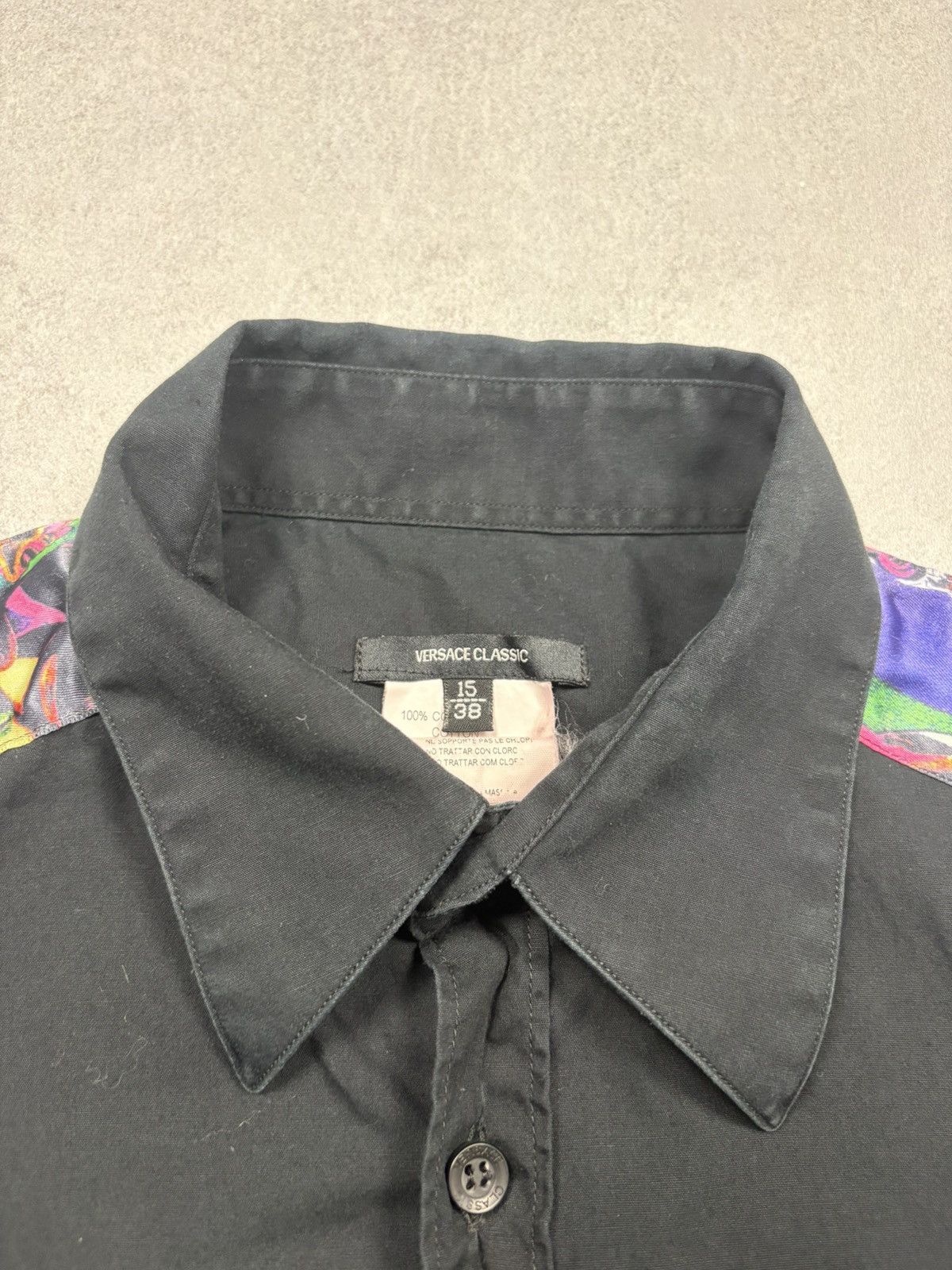 Versace Versace Classic 90s Art Panel Shirt Graphic Inserts Archive Size US M / EU 48-50 / 2 - 10 Thumbnail