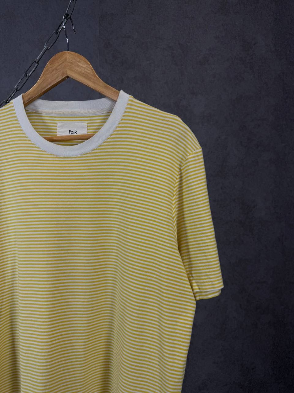 Folk Folk designer striped tee Size US L / EU 52-54 / 3 - 2 Thumbnail