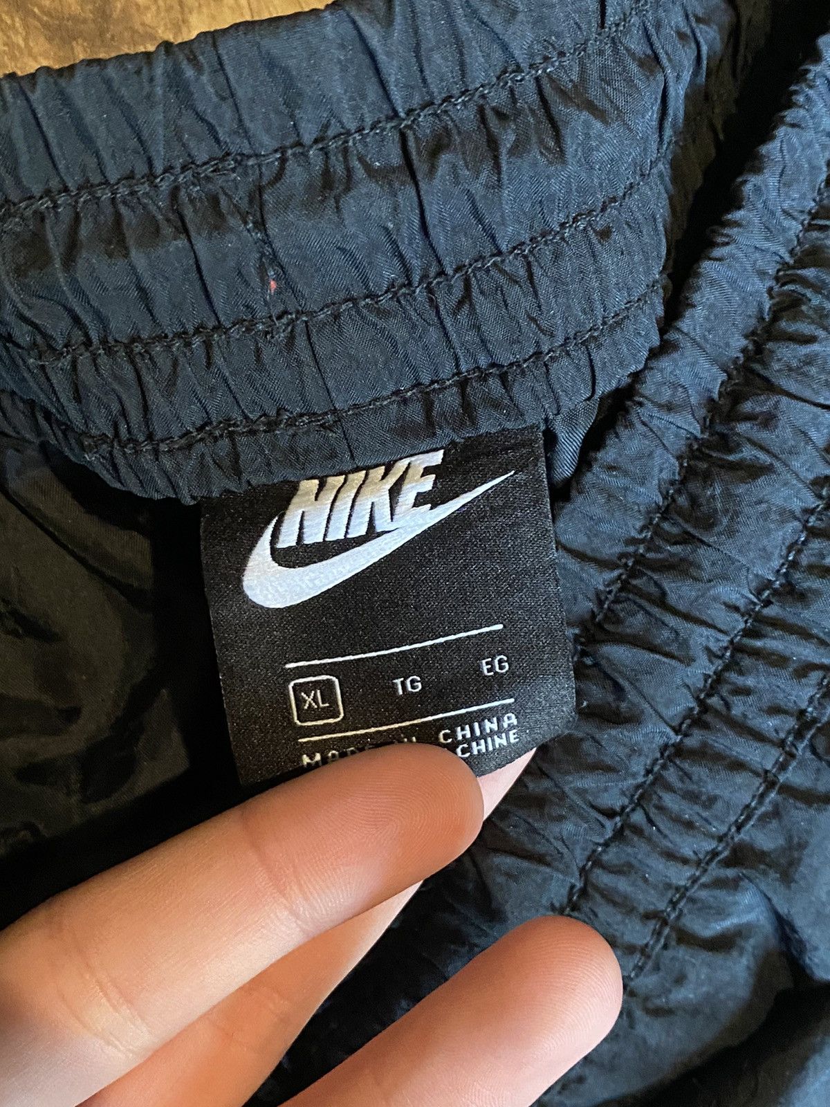 Nike × Vintage Nike Track Pant Nylon Drill Vintage Sportswear Streetwear XL Size US 34 / EU 50 - 11 Thumbnail