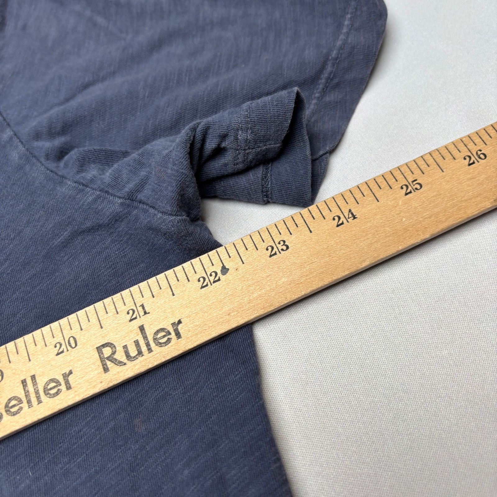 Buck Mason Buck Mason Slub Curved Hem T Shirt Men's Large Quiet Luxury Size US L / EU 52-54 / 3 - 4 Thumbnail