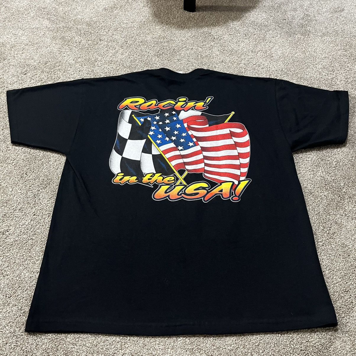 Other Vintage Racin’ In the USA Tee shirt Size US XL / EU 56 / 4 - 2 Thumbnail