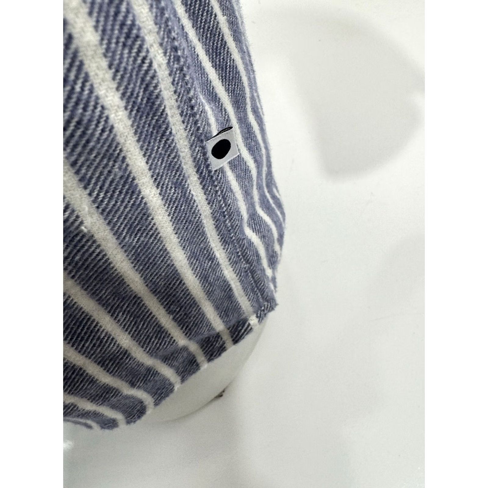 NN07 NN07 ERRICO Mens M / L Soft Flannel Striped Shirt Button-Up Blue / White XL - NS Size US XL / EU 56 / 4 - 4 Thumbnail