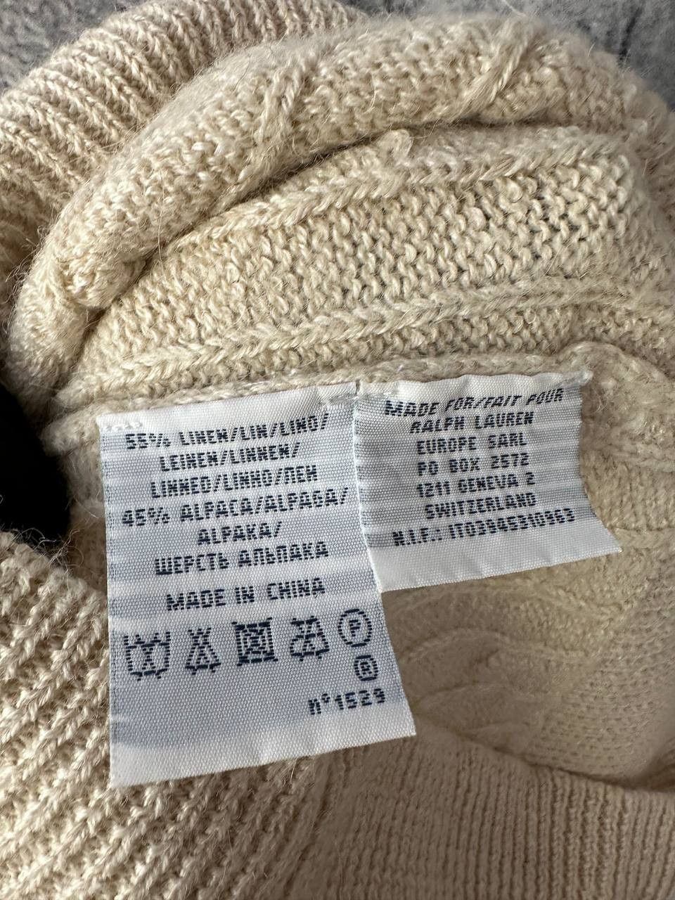 Ralph Lauren Ralph Lauren Cowl Neck Sweater Linen/Alpaca Vest Vintage Size M / US 6-8 / IT 42-44 - 10 Thumbnail
