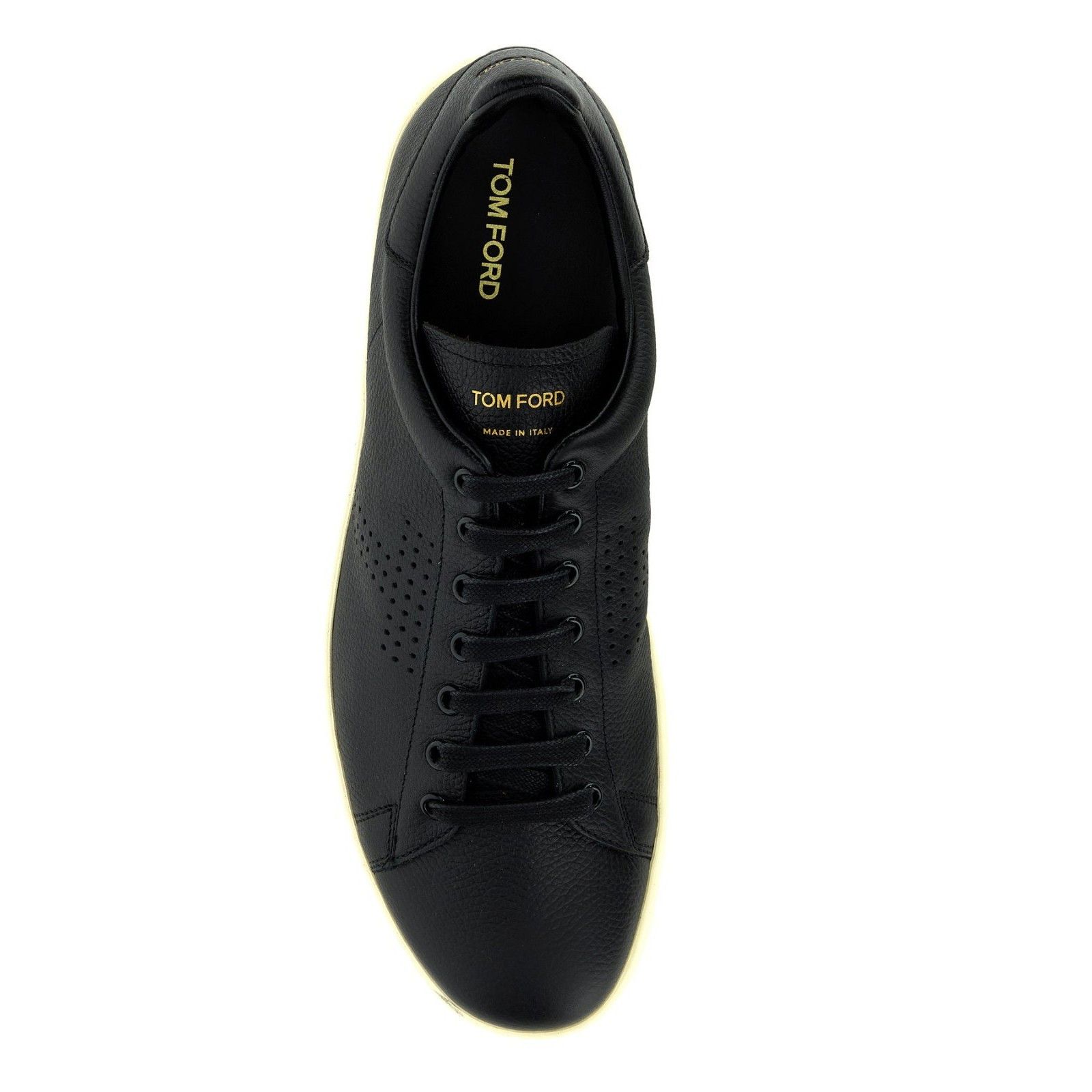 Tom Ford TOM FORD Warwick Black Sneakers New & Authentic (Men's size: Size US 8 / EU 41 - 2 Thumbnail
