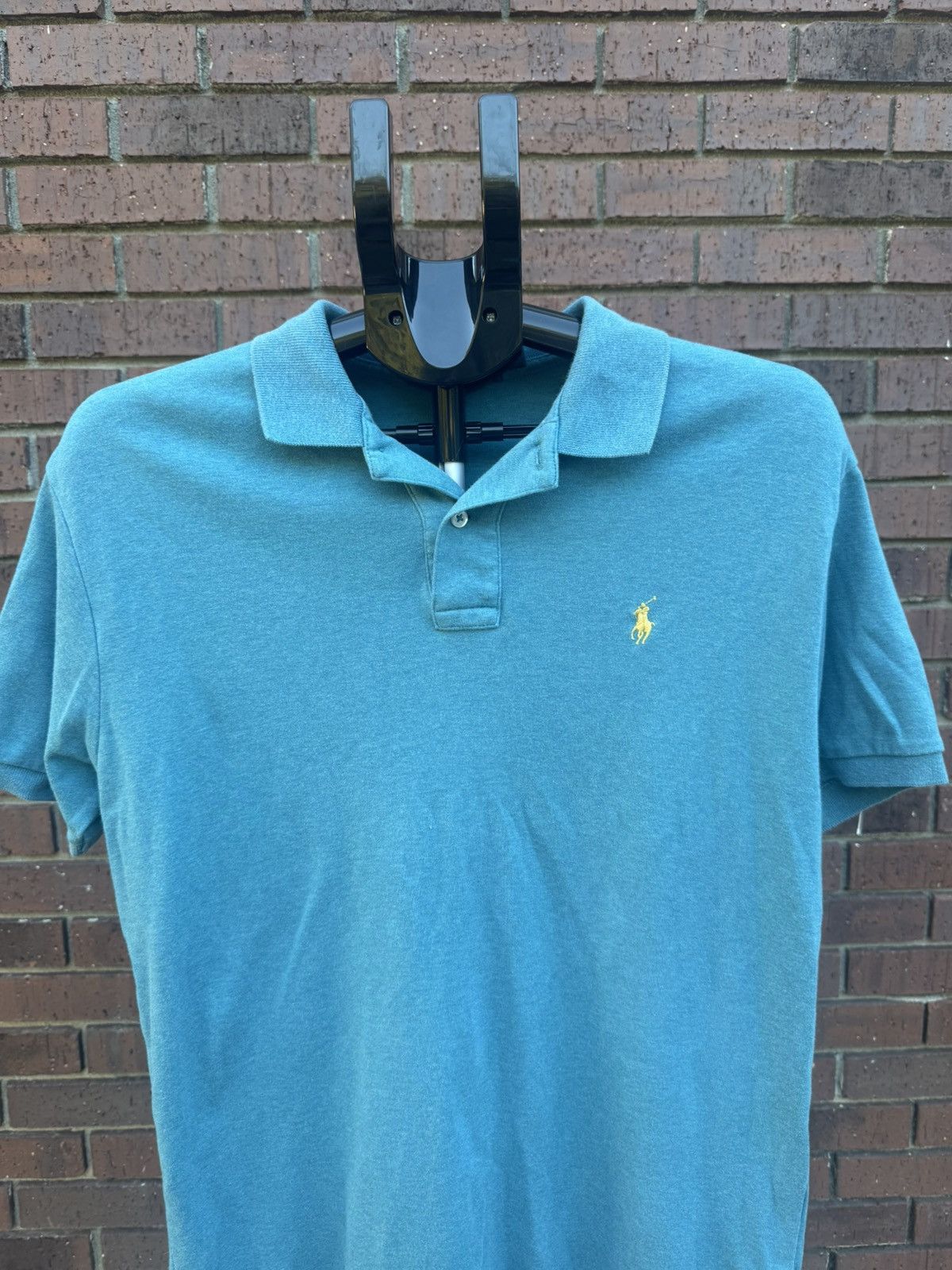 Polo Ralph Lauren Polo Ralph Lauren Mens Size Small Polo Shirt Teal Turquoise Size US S / EU 44-46 / 1 - 3 Thumbnail