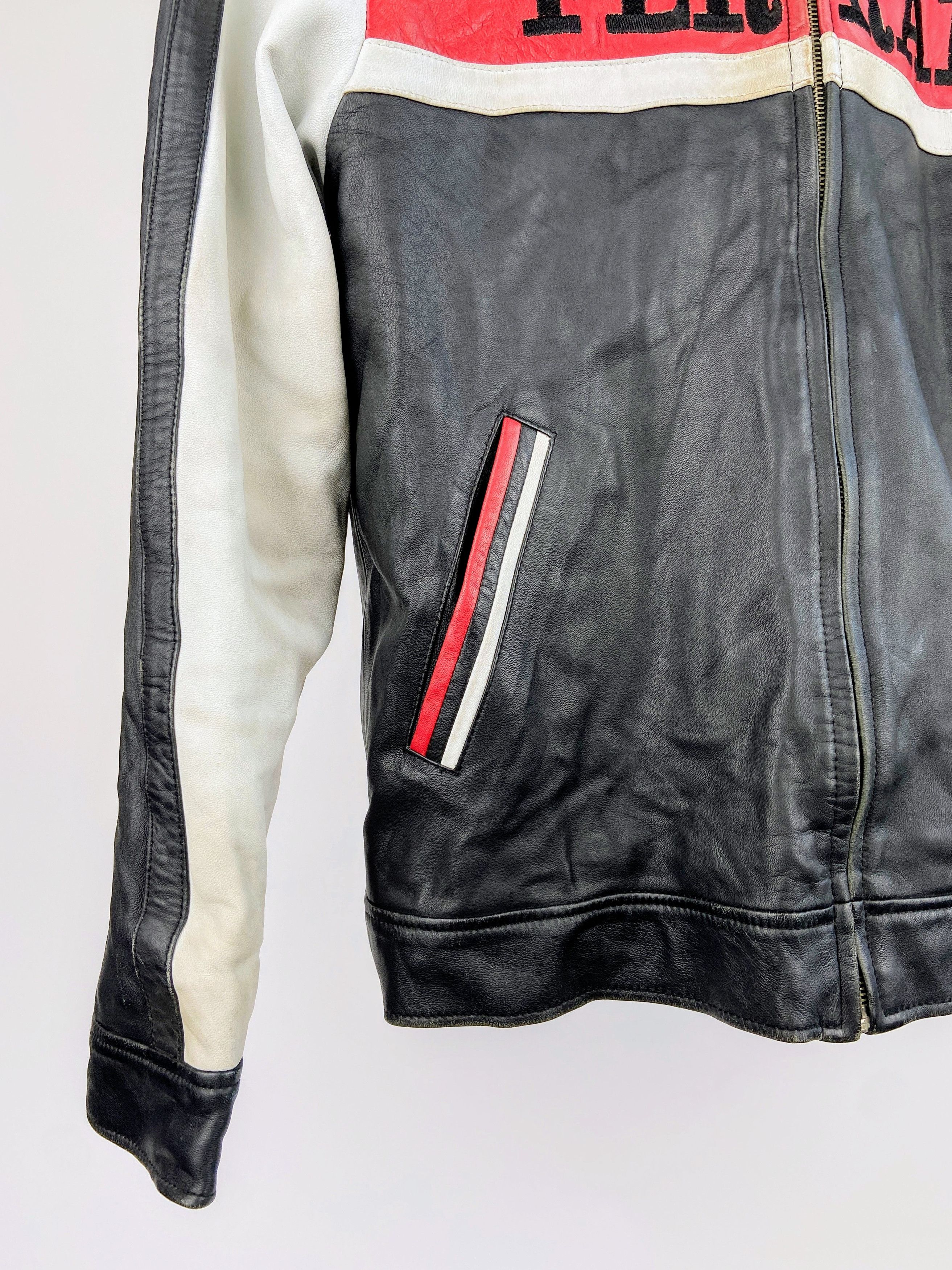 Ferrari 🔥 Ferrari 🔥 Racing Leather Jacket F1 Big Logo Streetwear Size US L / EU 52-54 / 3 - 4 Thumbnail