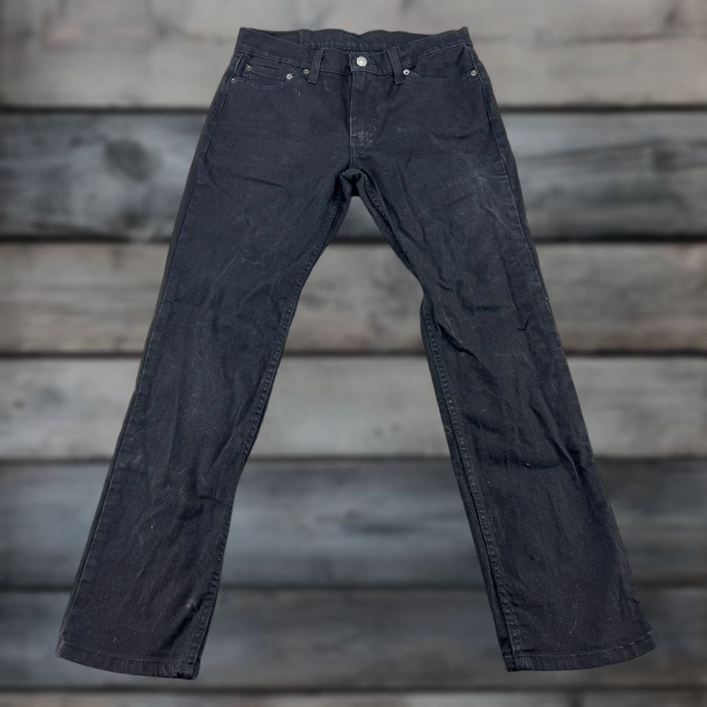 Levi's Levi's 511 Jeans Mens 30x30 Black Skinny Leg Slim Fit Denim Cotton Stretch Mojave? Size US 30 / EU 46 - 1 Thumbnail