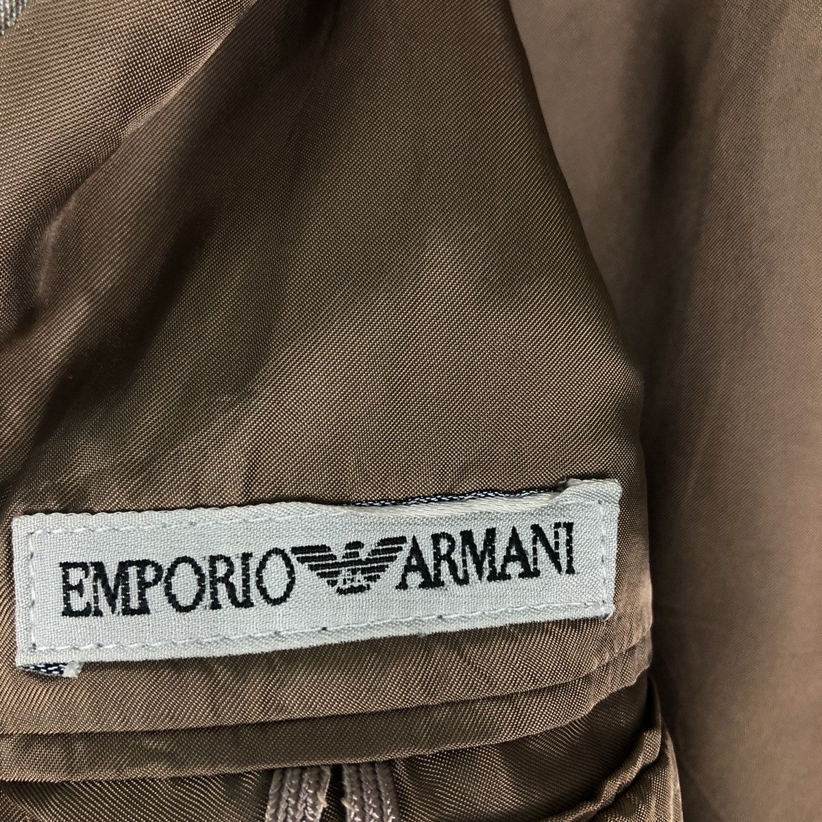 Emporio Armani Vtg Emperio Armani Made in Italy Chore Jacket Double Breast Size US M / EU 48-50 / 2 - 18 Thumbnail
