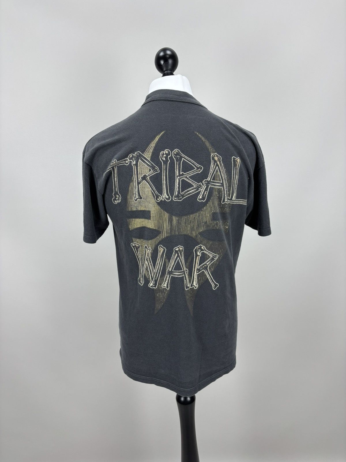 Designer × Vintage Mens vintage t shirt Soufly Tribal War Trashed Size M Size US M / EU 48-50 / 2 - 5 Thumbnail