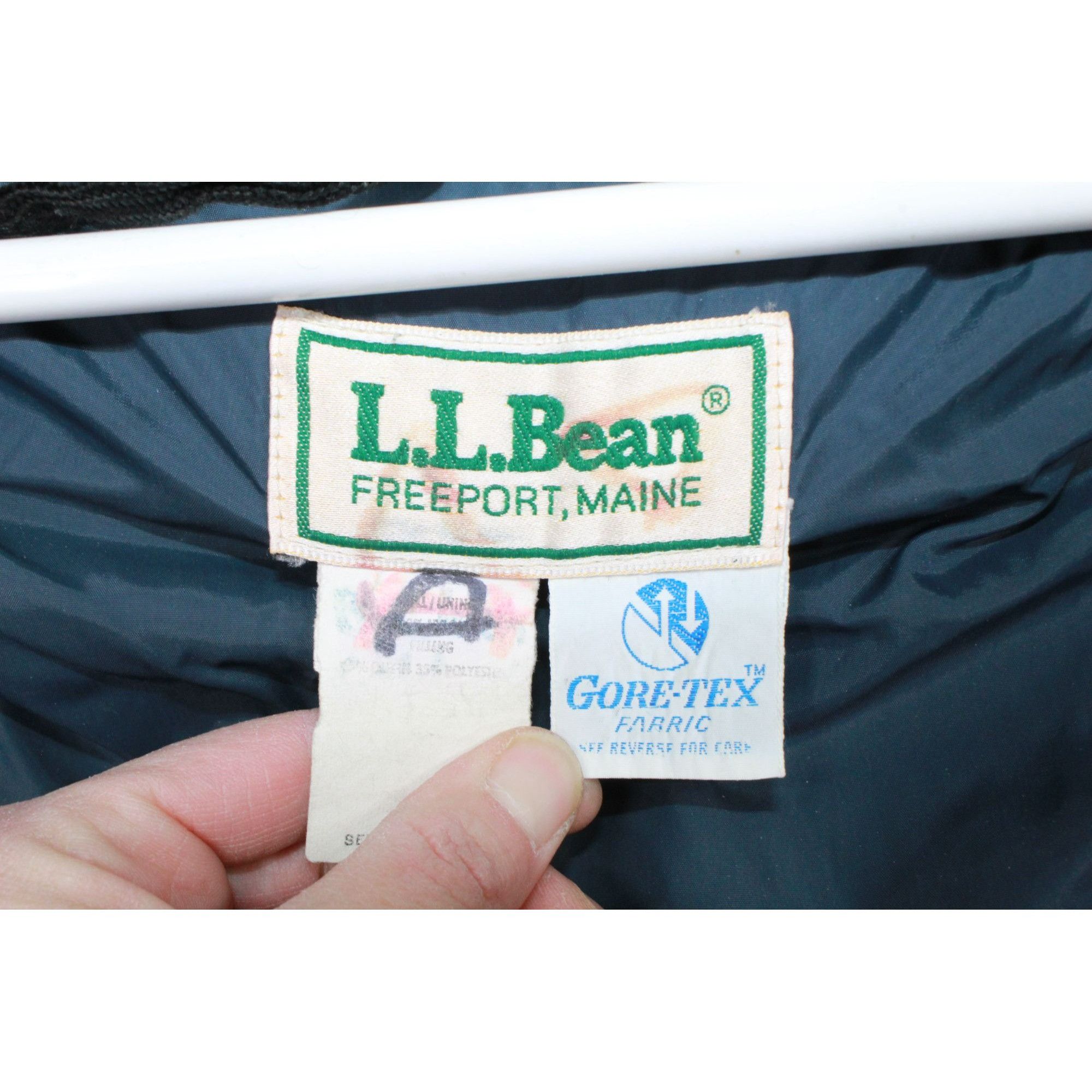 Goretex × L.L. Bean × Vintage Vintage LL Bean Gore-Tex Full Button Zip Rain Jacket Size US M / EU 48-50 / 2 - 7 Thumbnail