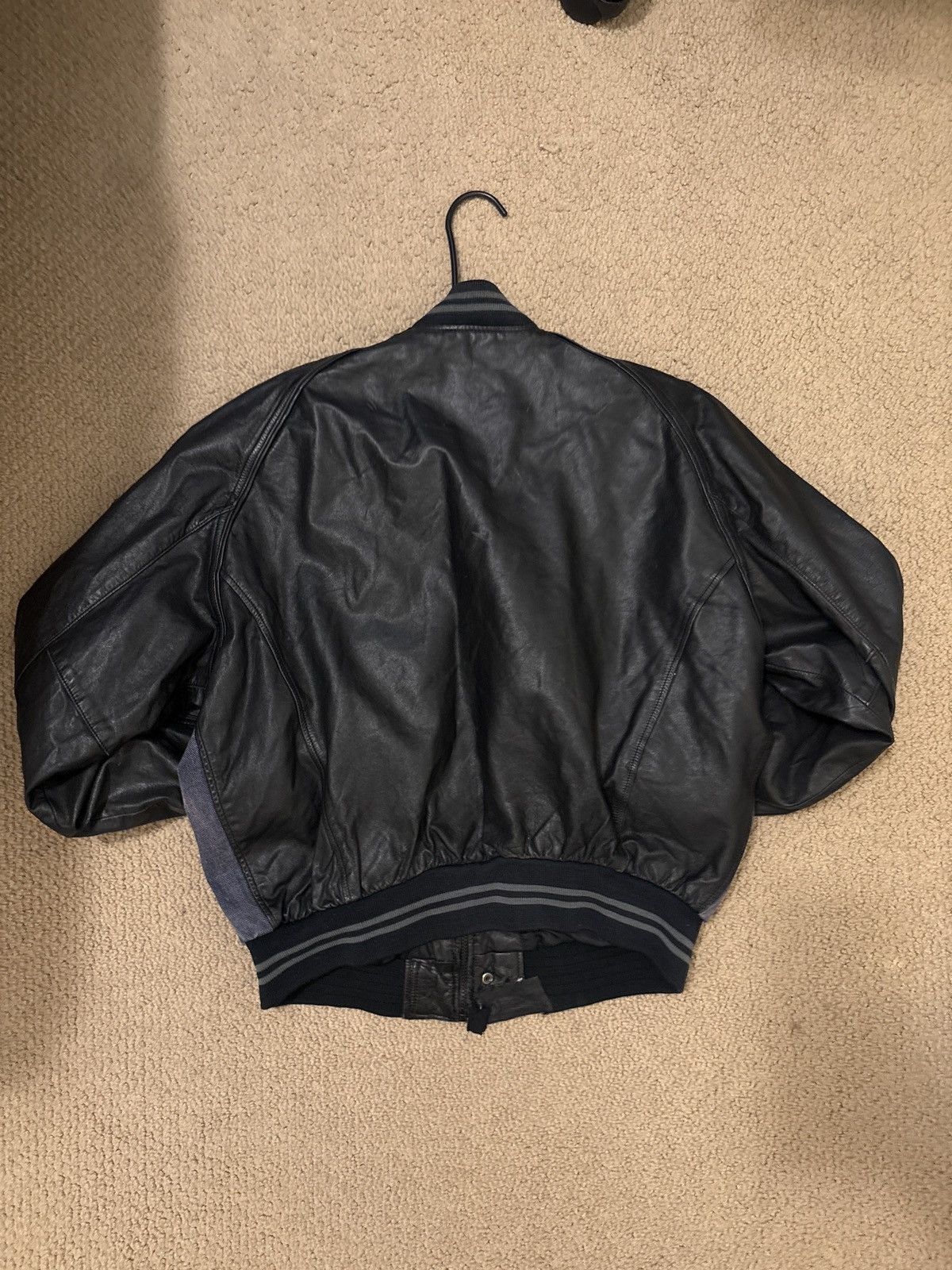 Harley Davidson Harley-Davidson Motorcycle Vintage leather denim jacket Size US M / EU 48-50 / 2 - 2 Thumbnail