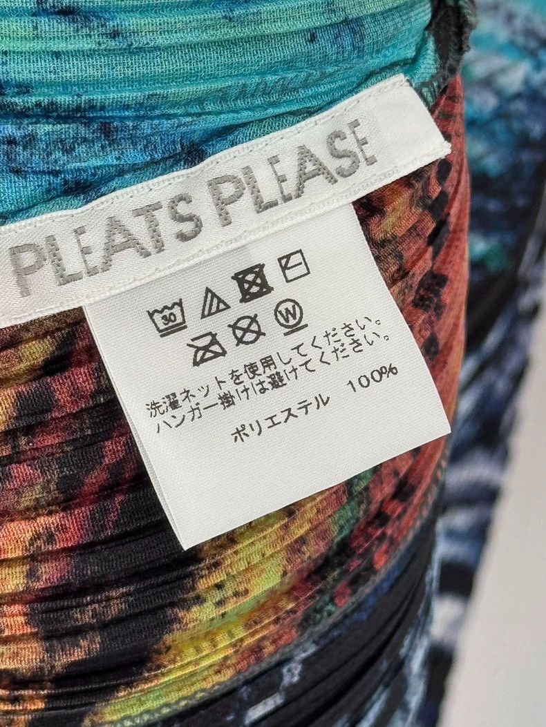 Issey Miyake Issey Miyake size:3 Yellow and blue painted pattern zipper Size S / US 4 / IT 40 - 3 Thumbnail