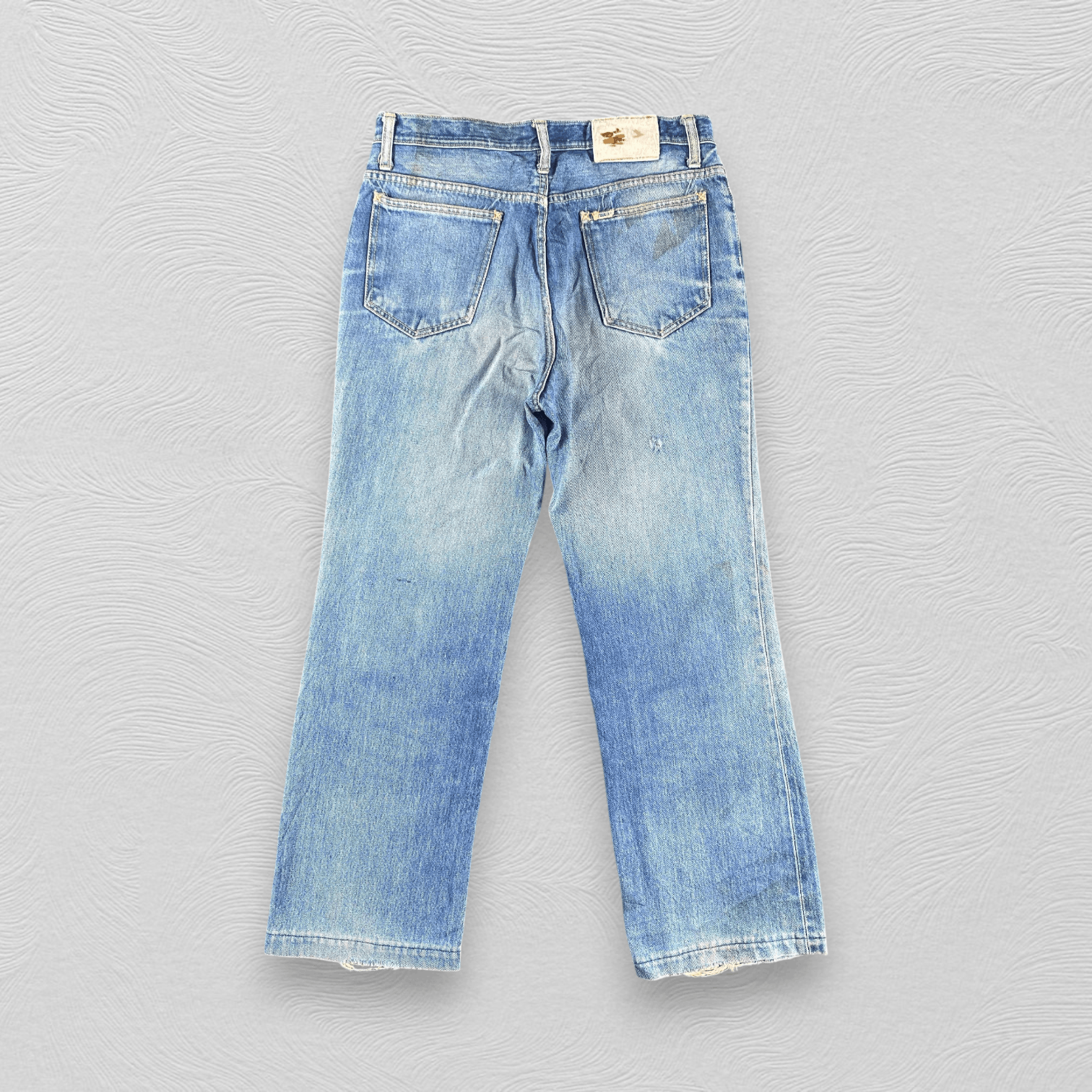 Japanese Brand Vintage Japanese Painters Jeans Distress Denim Jeans KJ3448 Size US 32 / EU 48 - 2 Thumbnail