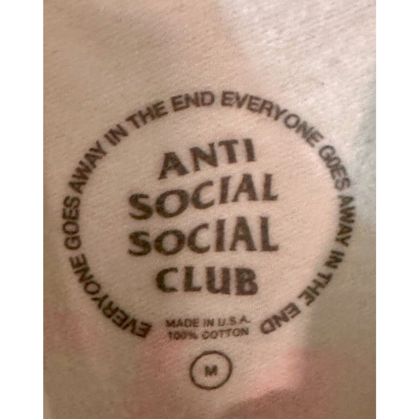 Anti Social Social Club Anti Social Social Club Hoodie | ASSC Spider | Medium | New Size US M / EU 48-50 / 2 - 4 Thumbnail