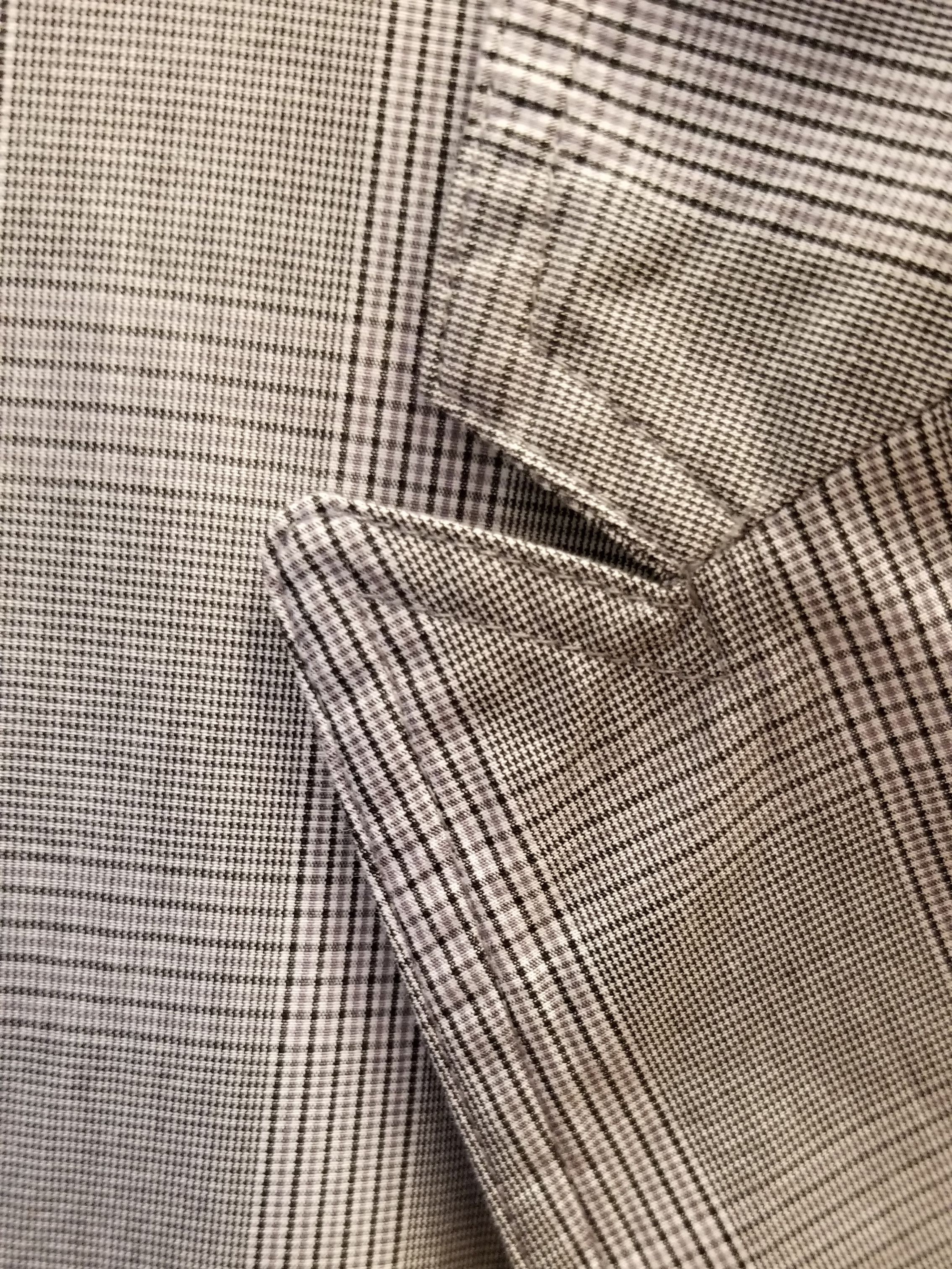Dries Van Noten Dries Van Noten Gray Check Blazer Size 38R - 4 Thumbnail