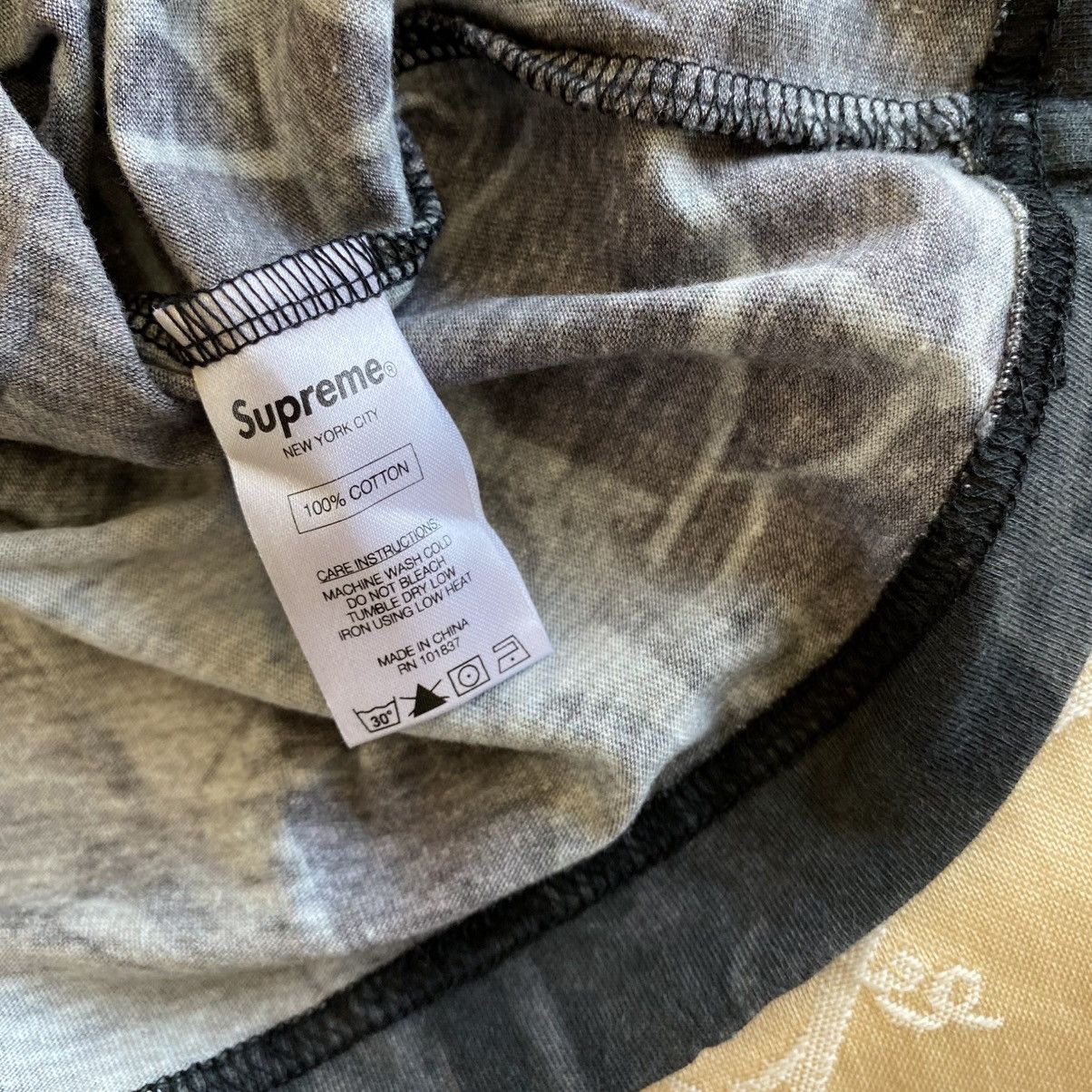 Supreme Supreme Aspen Wood Pocket T-Shirt Black 2014 Brand New Size US L / EU 52-54 / 3 - 6 Thumbnail