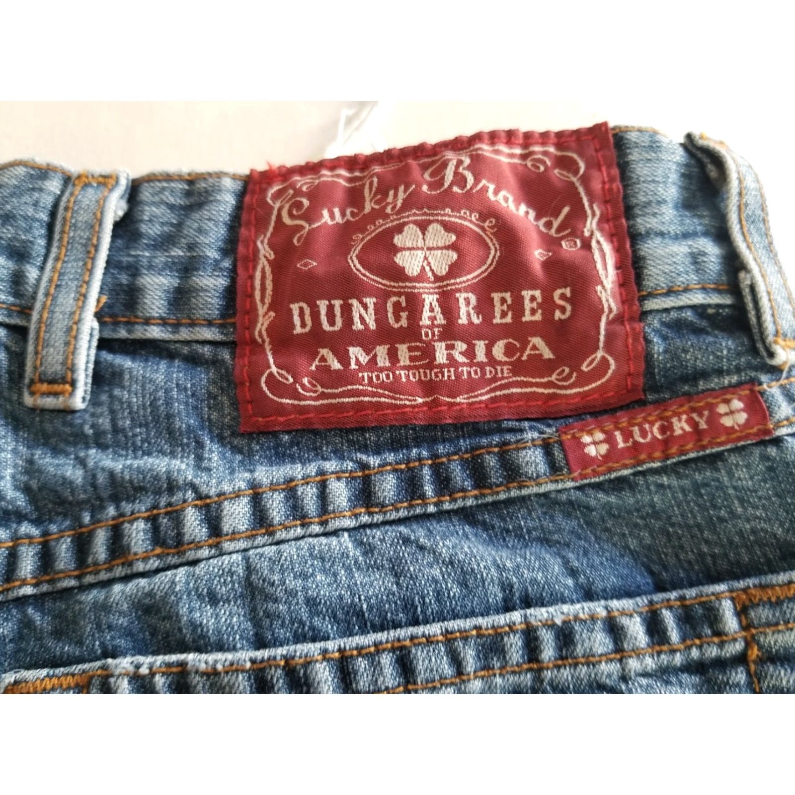 Lucky Brand Lucky Brand Women Shorts Denim Cut-Off Blue Size 4-27 4 Regular Womens Skirt? Size 27" / US 4 / IT 40 - 6 Thumbnail