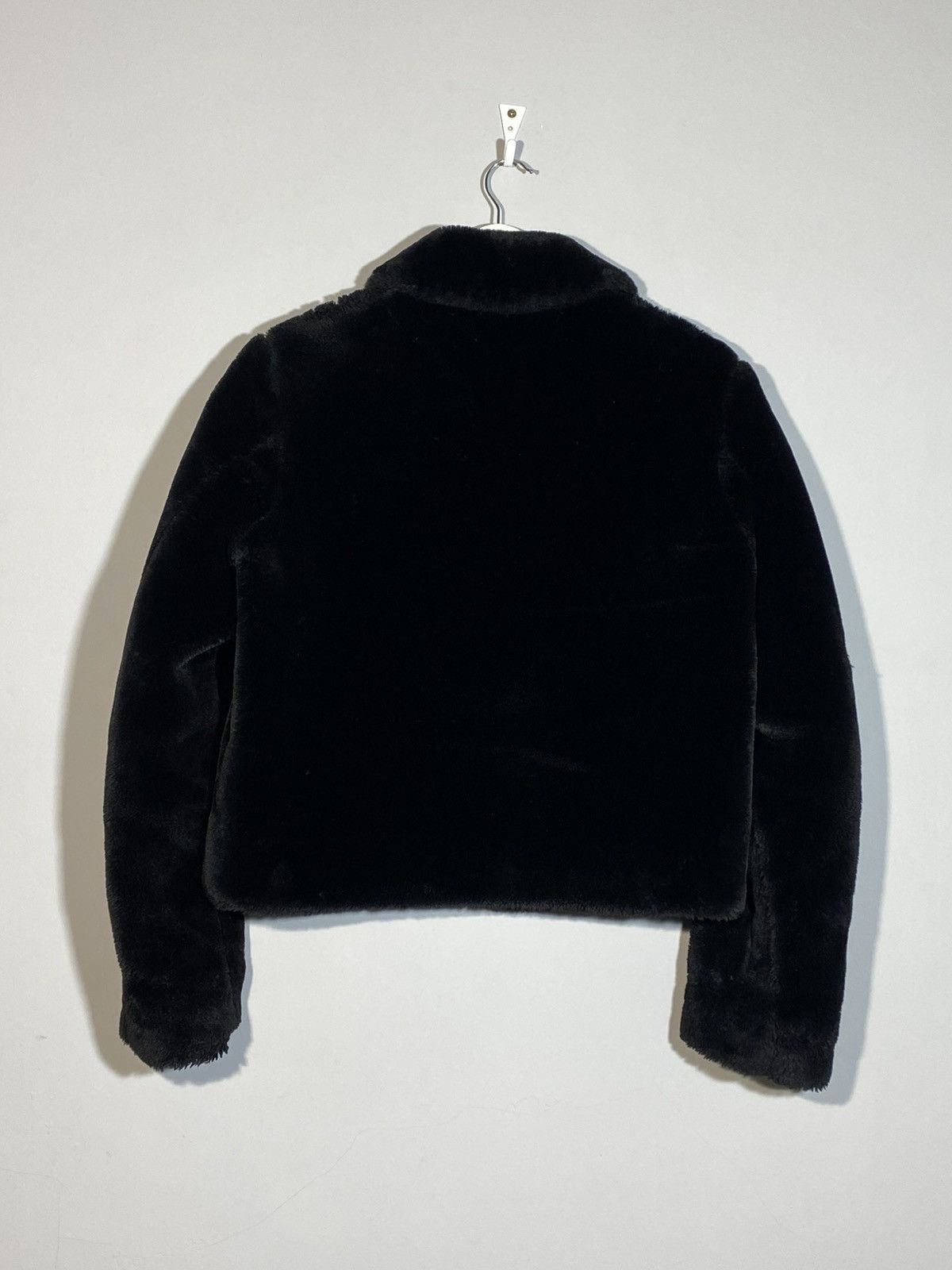 Versace Vintage Versace Jeans Couture Rare Y2K Fur Collar Jacket Size L / US 10 / IT 46 - 12 Thumbnail