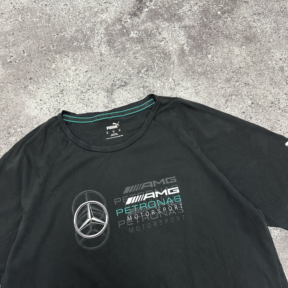 Mercedes-Benz × Puma Puma Mercedes Benz AMG Petronas Formula 1 racing tee y2k og Size US XL / EU 56 / 4 - 4 Thumbnail