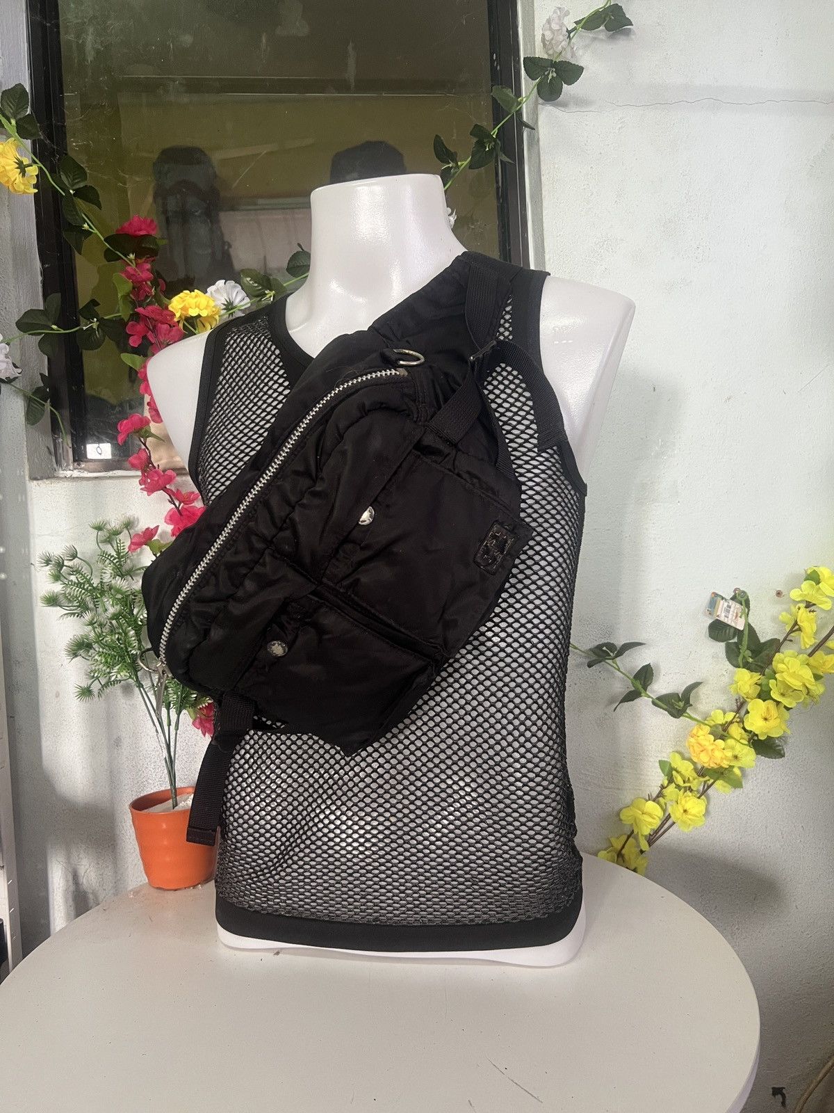 Porter Porter Tanker Black Waist Bag Size ONE SIZE - 1 Thumbnail