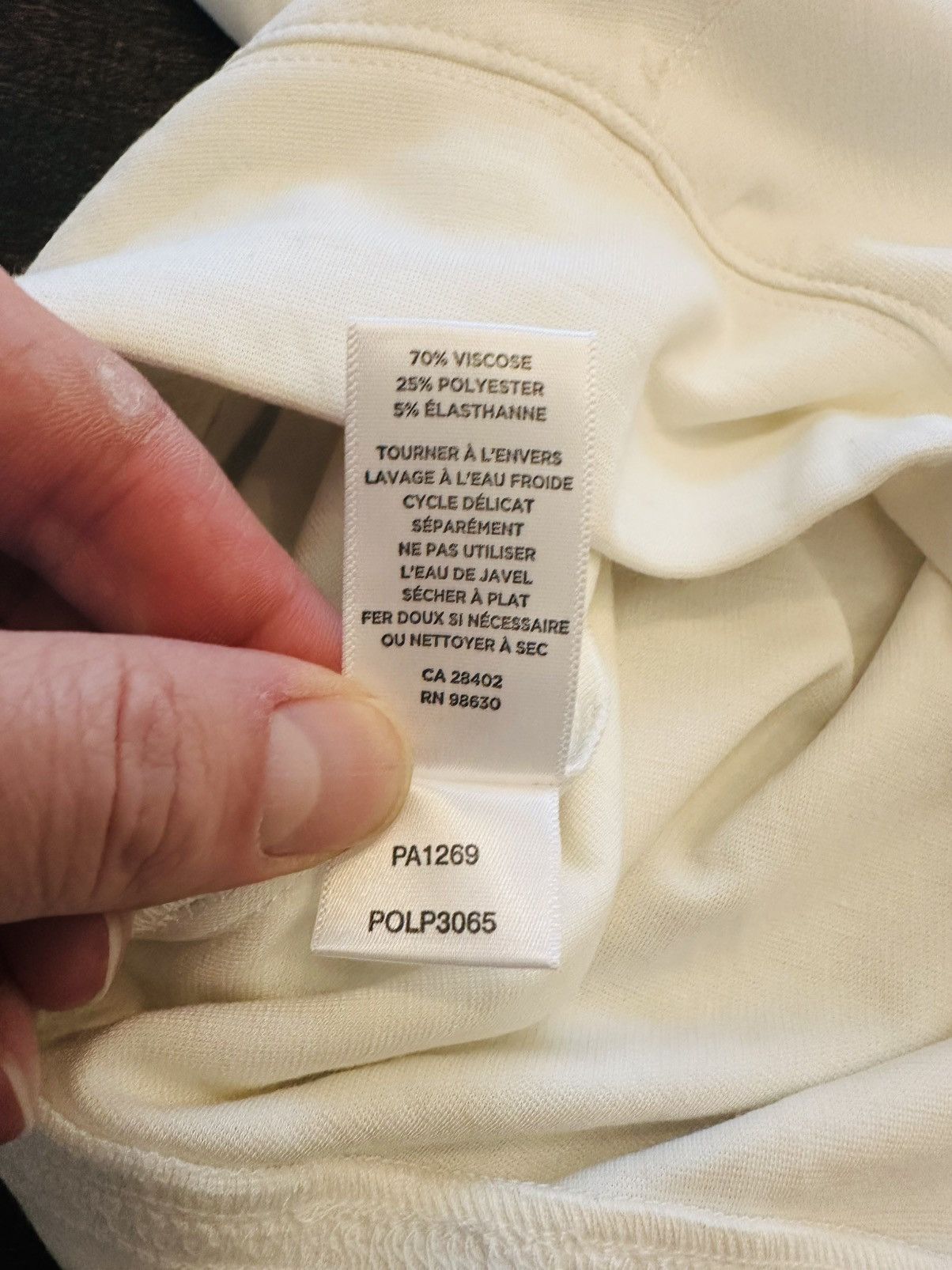 Other NWT Lilla P White Midi Skirt-Size Small/Stretchy Waist*Marks Size 25" / US 0 / IT 36 - 8 Thumbnail